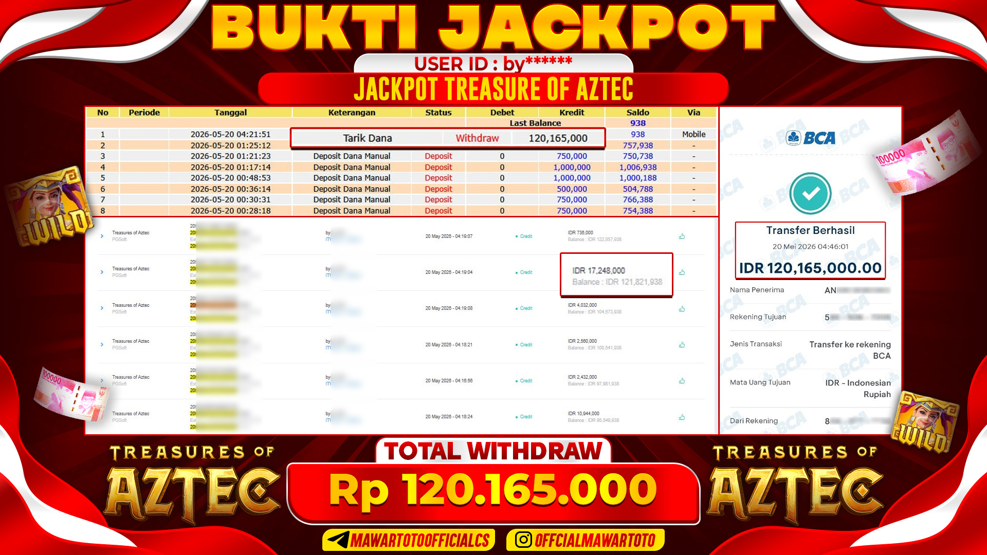 JACKPOT TREASURE OF AZTEC
