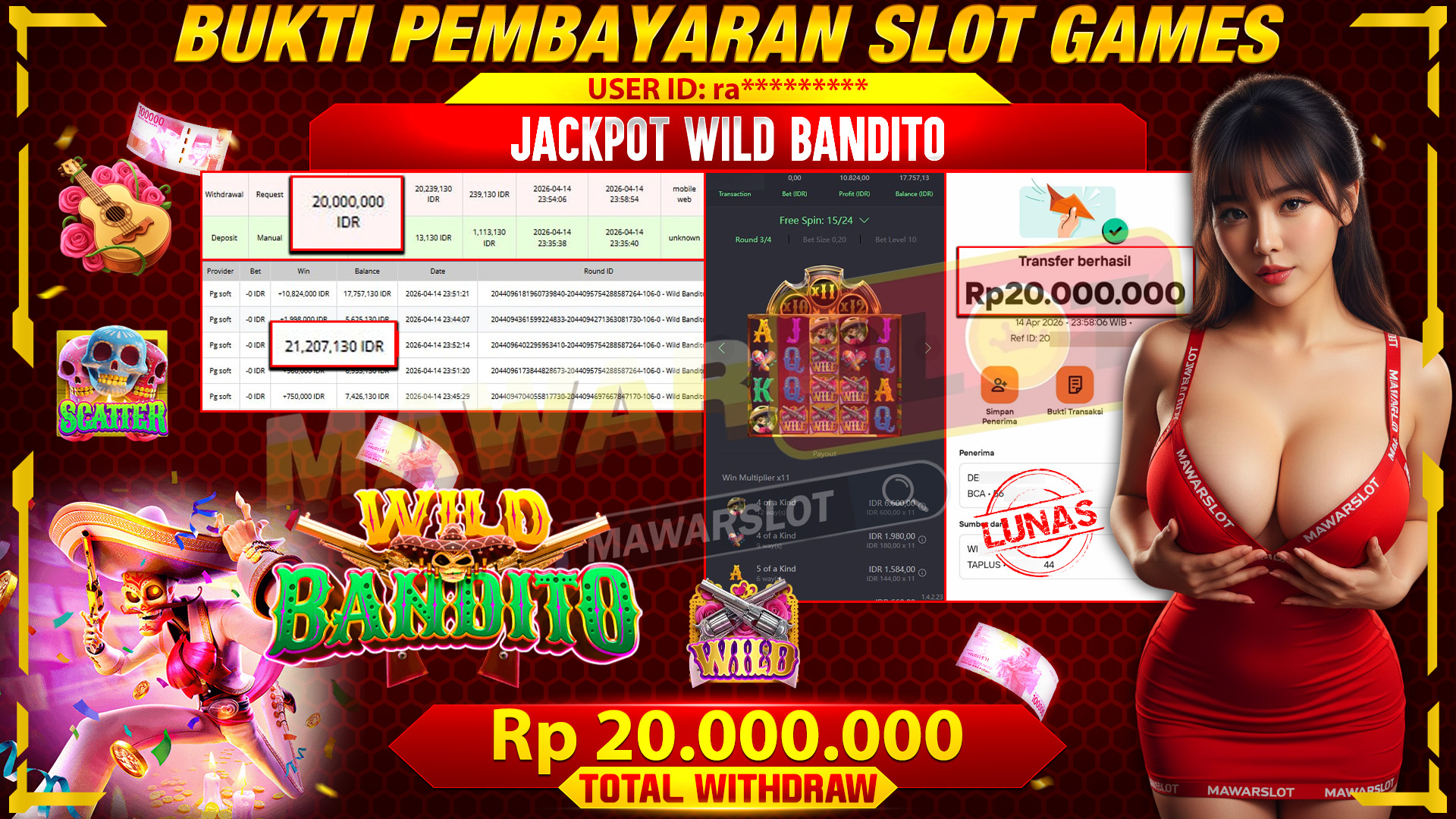 Jangan Anggap Remeh! Wild Bandito Simpan Potensi Kemenangan Besar