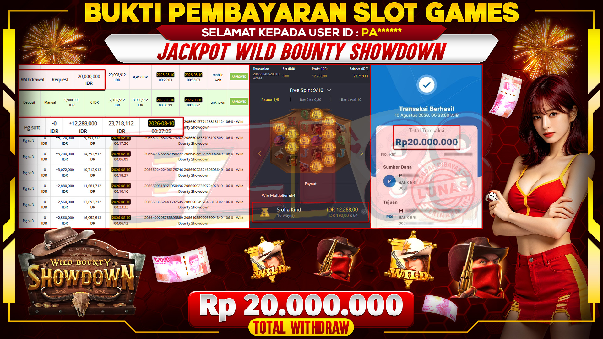 JACKPOT WILD BOUNTY SHOWDOWN