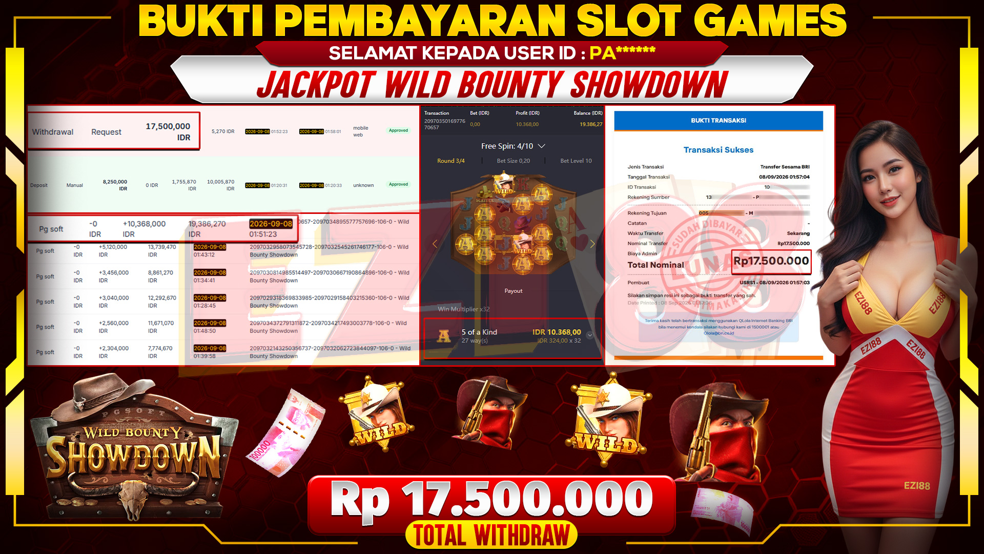 JACKPOT WILD BOUNTY SHOWDOWN