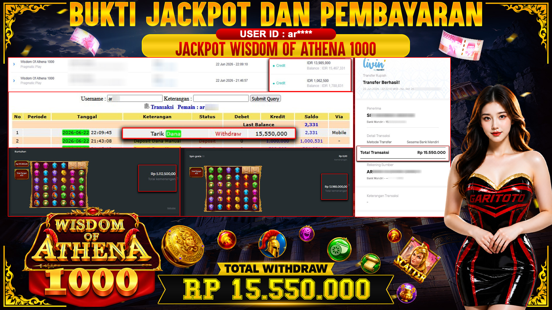 Wisdom Of Athena 1000 Pragmatic Play
