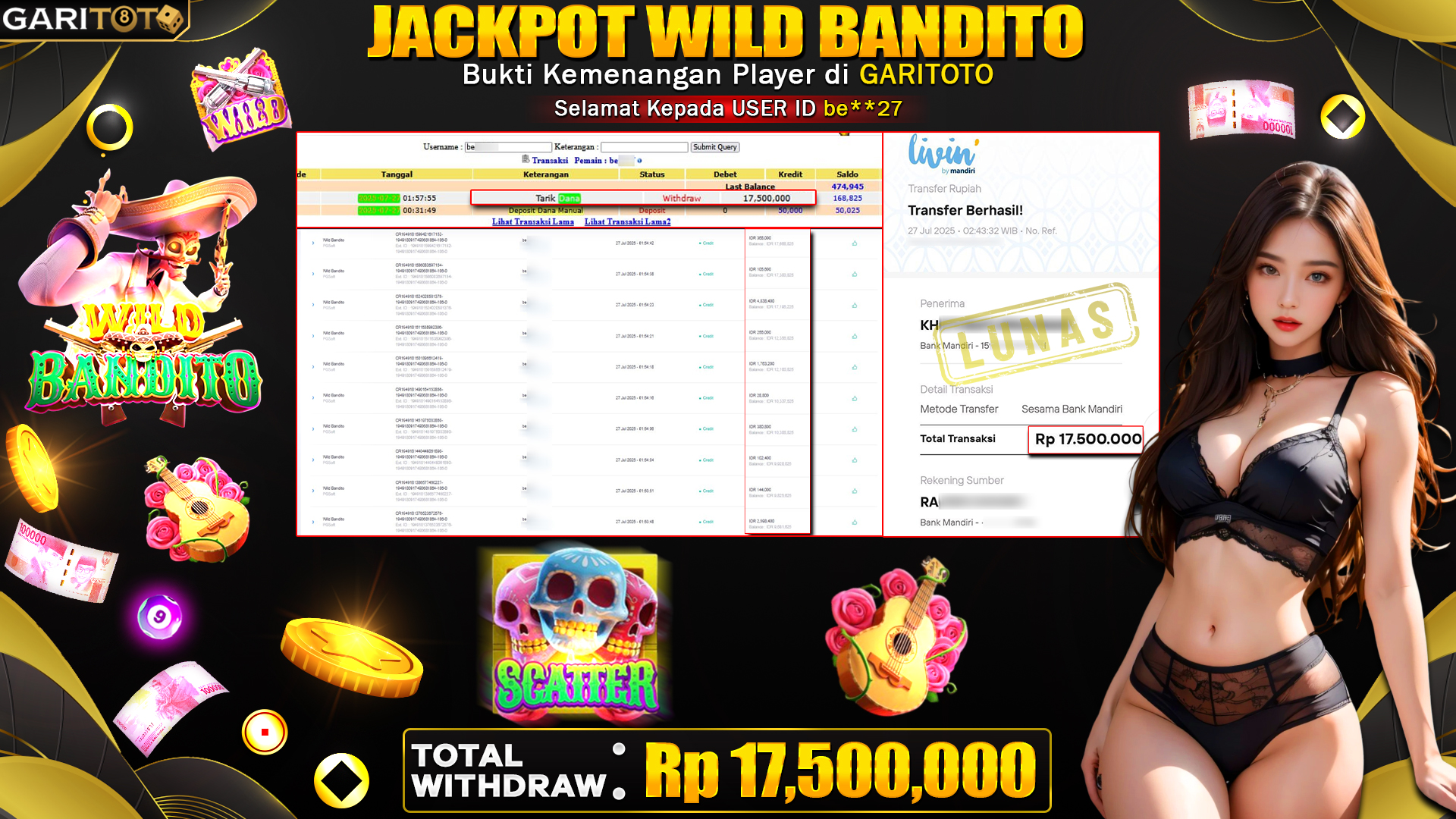 JACKPOT WILD BANDITO