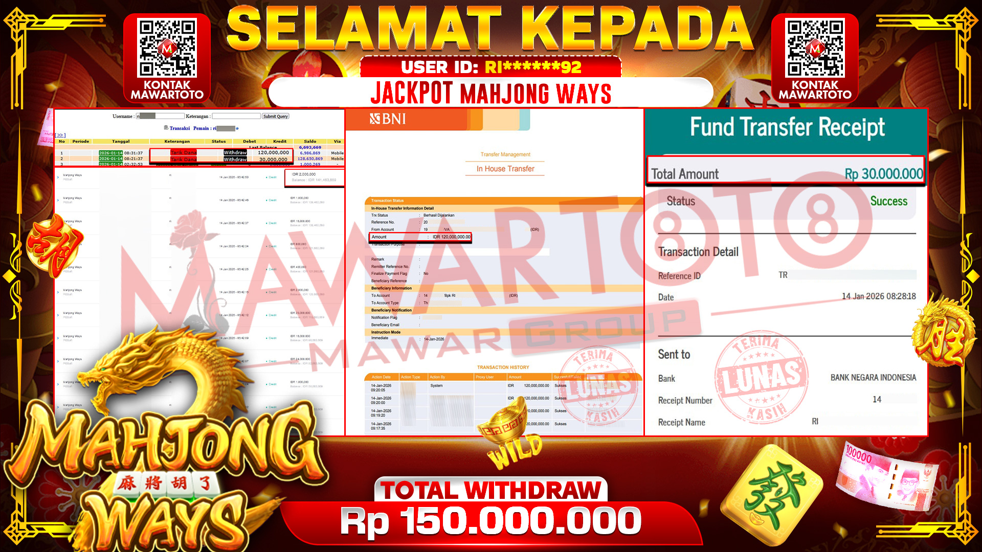 JACKPOT MAHJONG WAYS