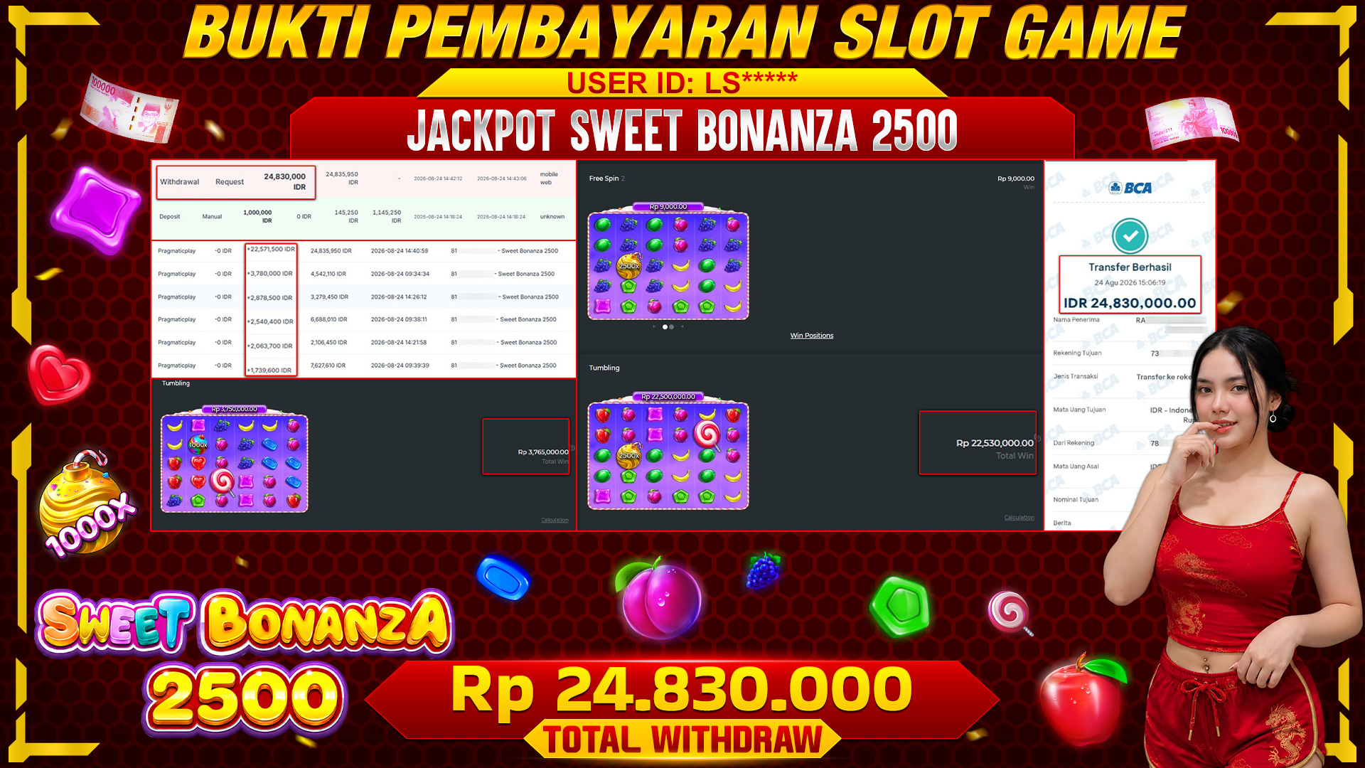 Diabetes Saldo: Niat Diet Manis, Eh Malah Kena Bom Perkalian Sweet Bonanza 2500