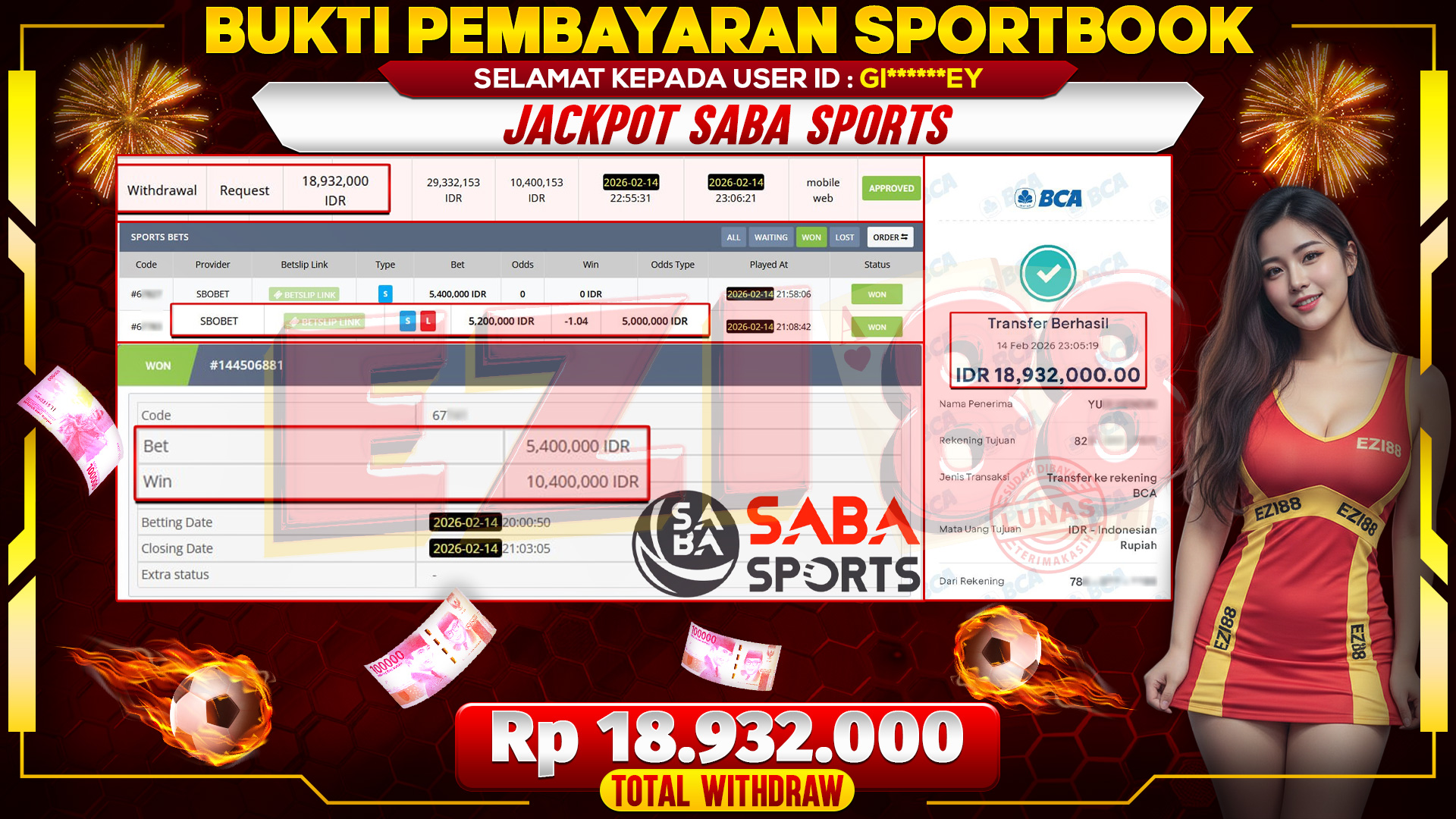 JACKPOT SABA SPORTS