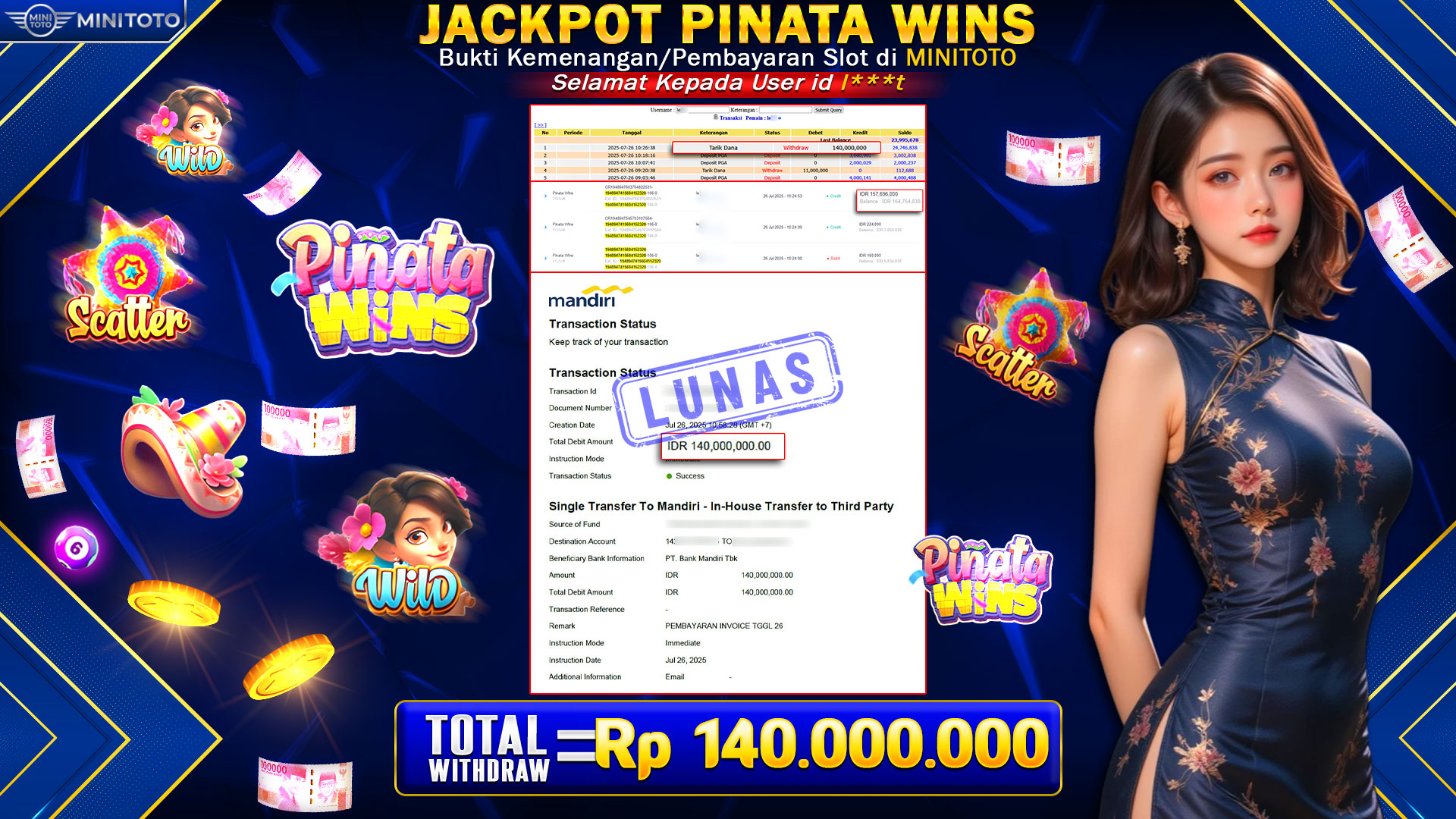 JACKPOT SLOT PINATA WINS (PG SOFT)