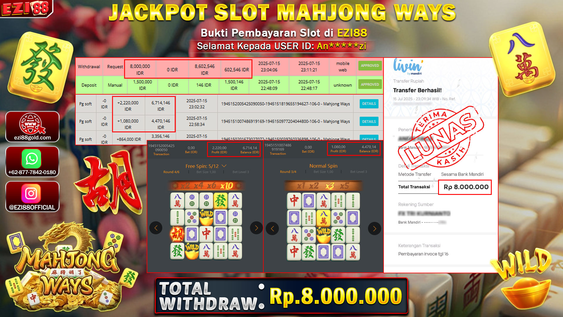 JACKPOT SLOT MAHJONG WAYS