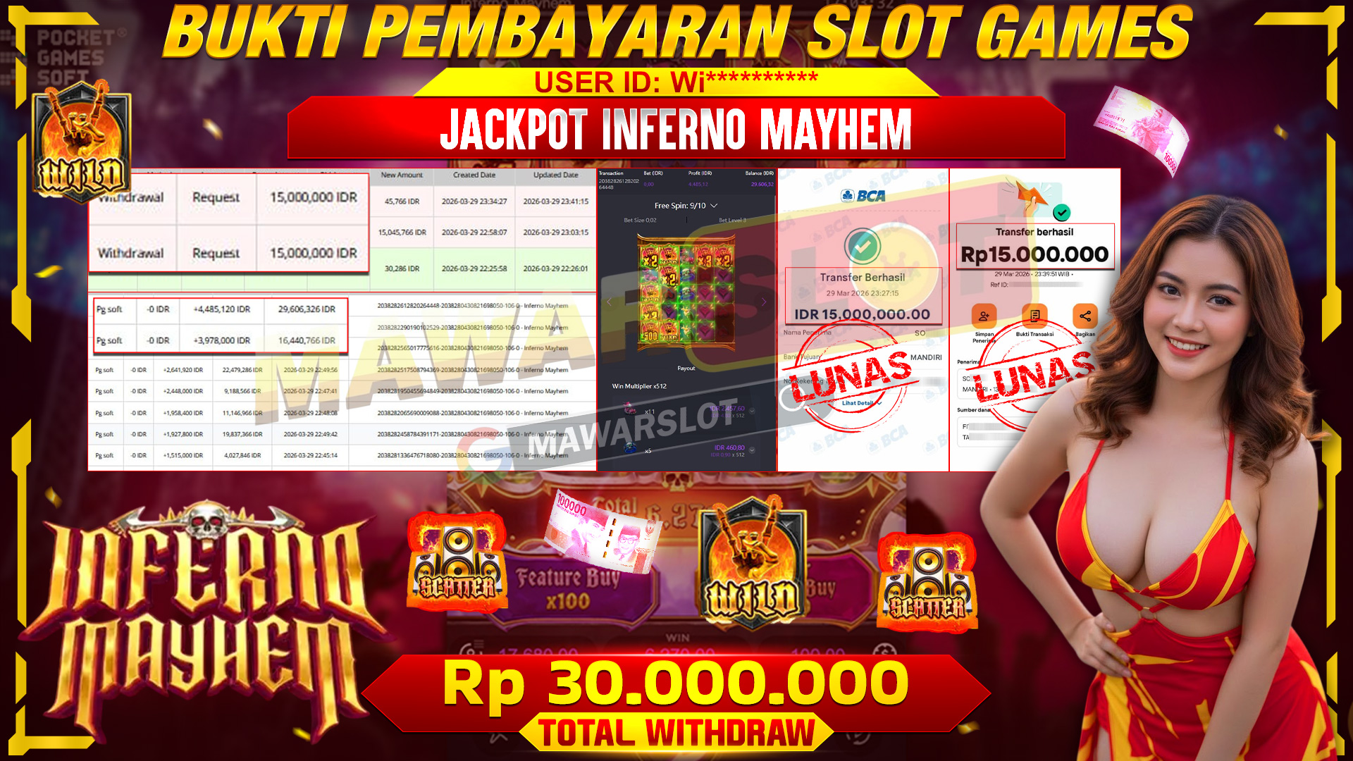 Multiplier Wild hingga x500 → sekali kena, langsung lompat jauh!