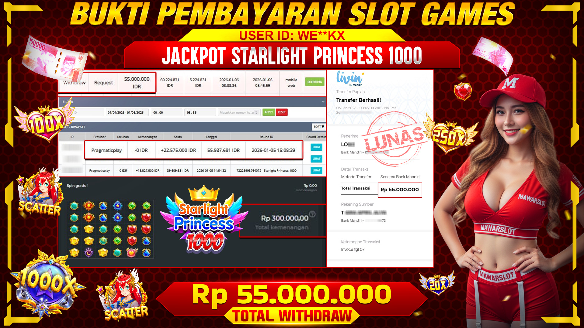 CAHAYA PUTRI STARLIGHT TURUN, JP BESAR TERBAYAR LUNAS! ✨