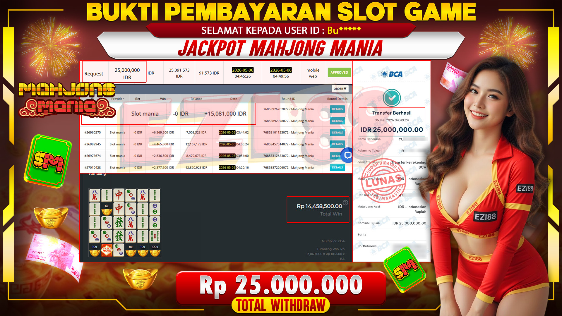 JACKPOT MAHJONG MANIA