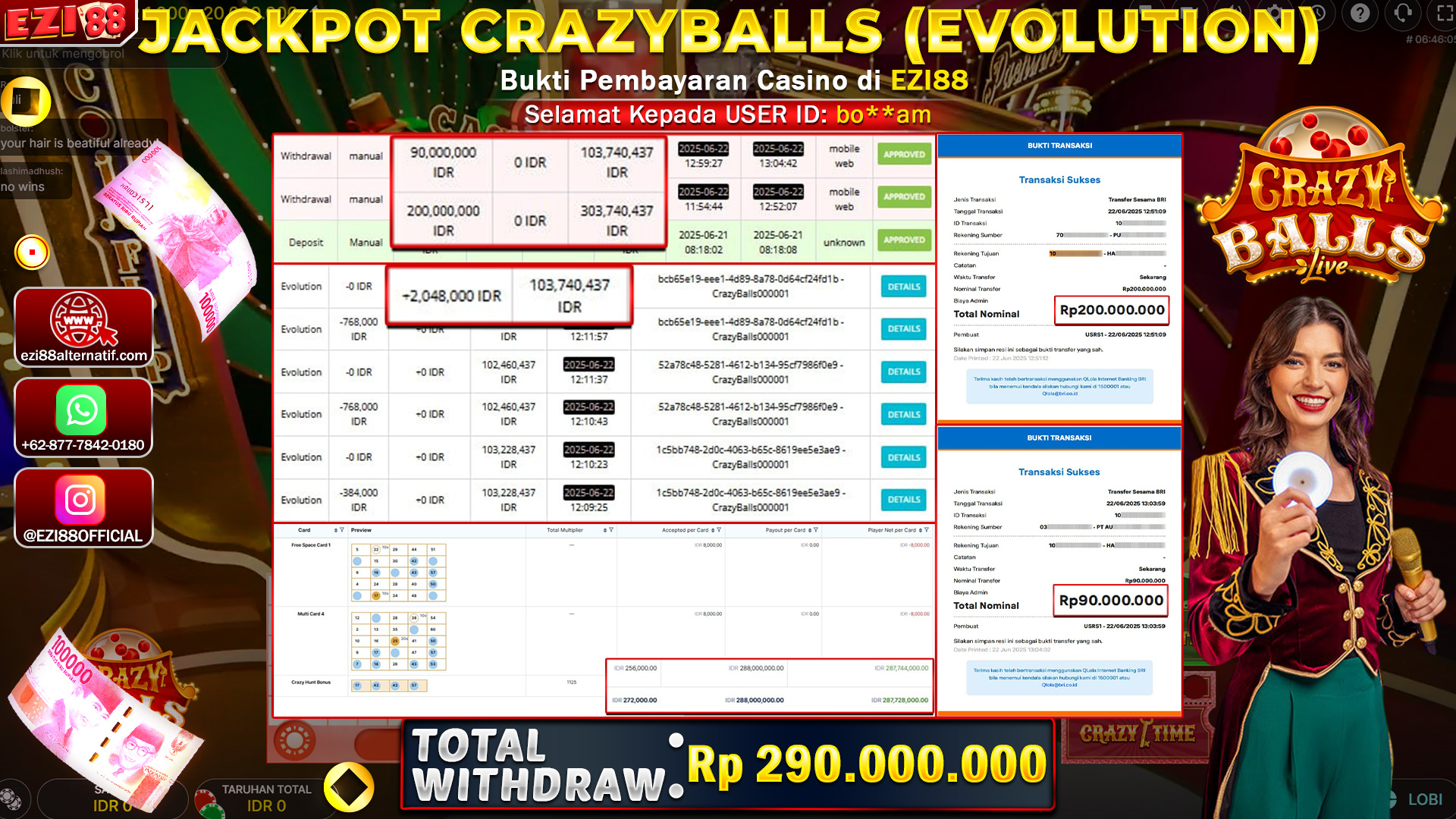 JACKPOT CRAZYBALLS ( EVOLUTION )