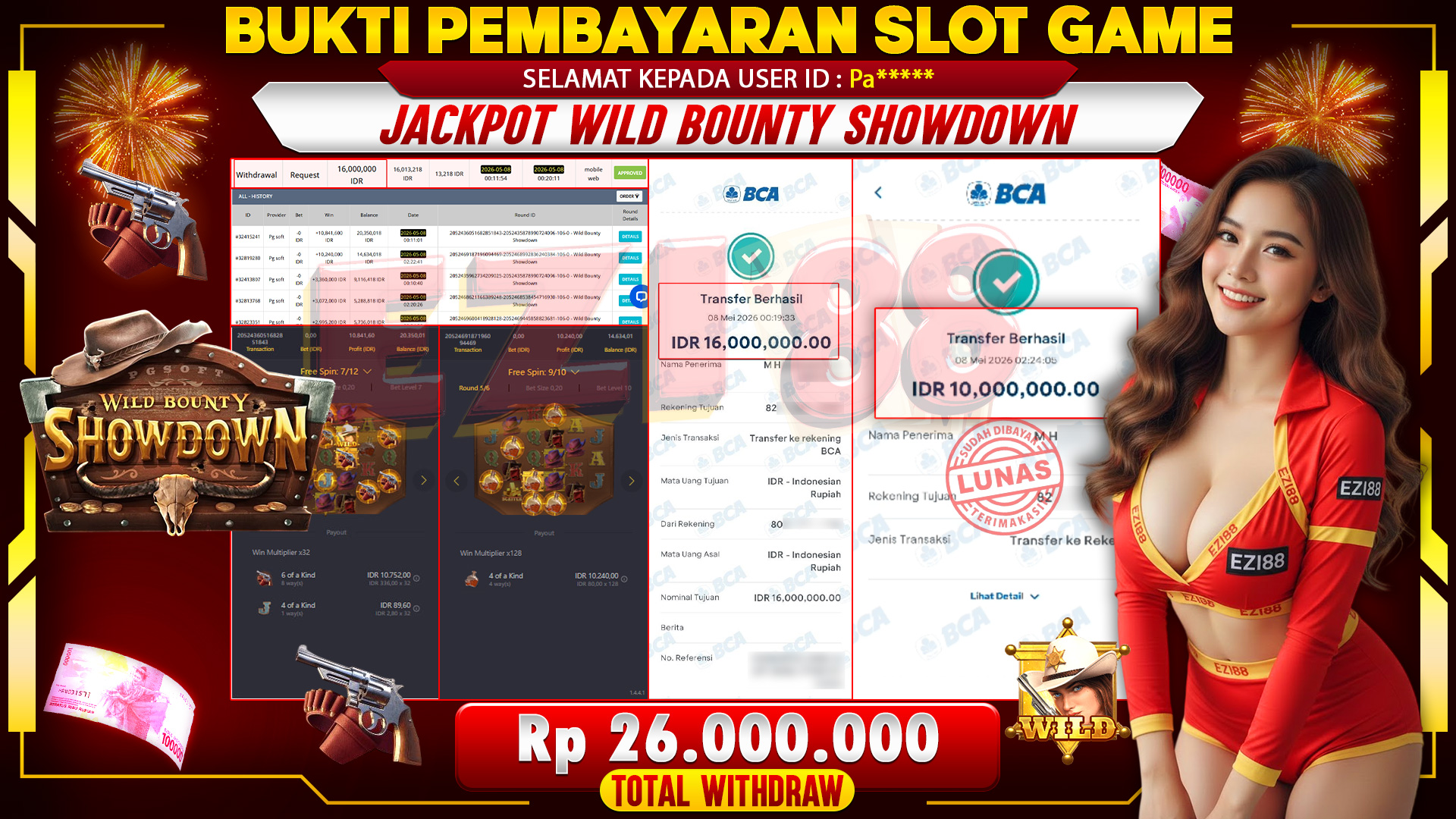 JACKPOT WILD BOUNTY SHOWDOWN