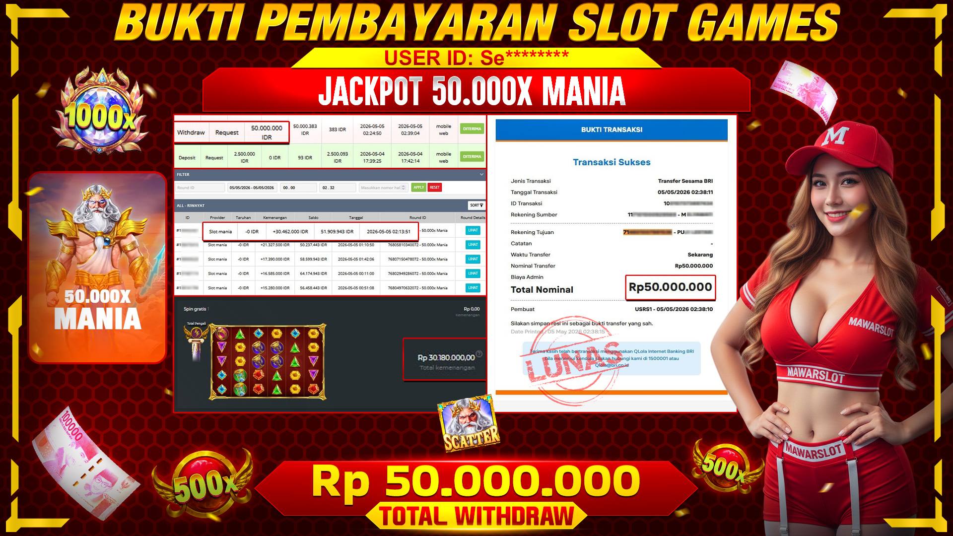 5000x Mania Lagi Panas! Peluang Maxwin Nggak Kaleng-Kaleng!