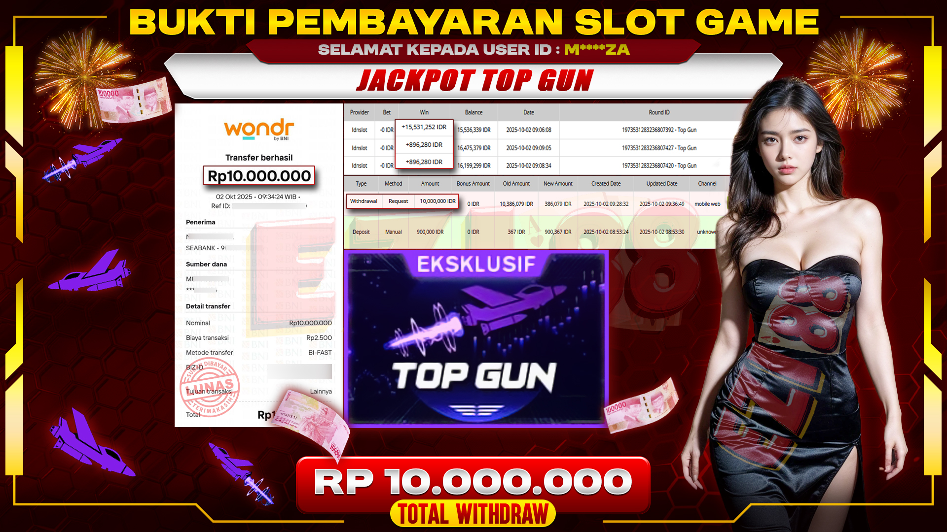 JACKPOT TOP GUN