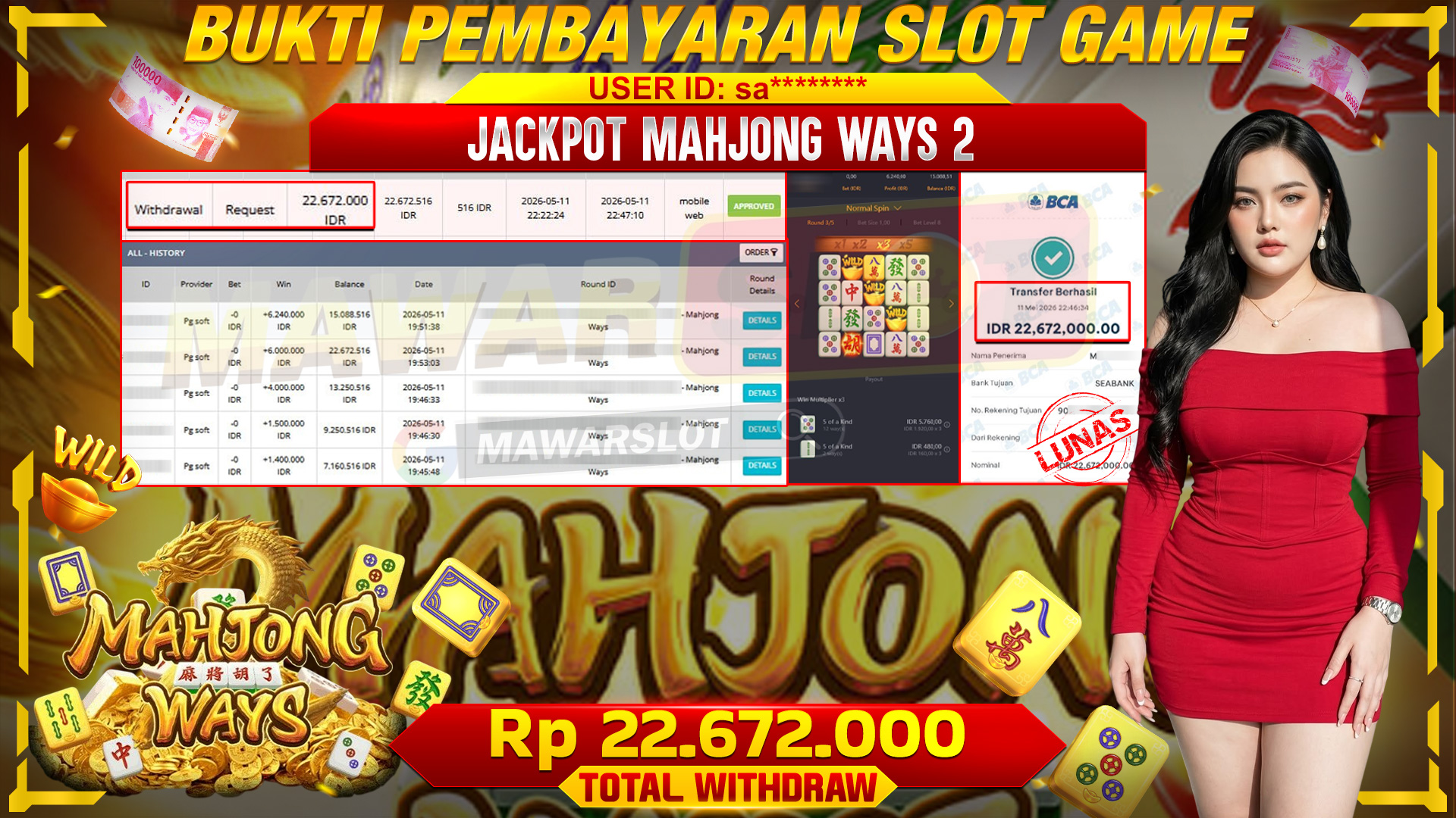 Main Mahjong Ways Malam Ini, Siap-Siap Senyum Sampai Pagi!