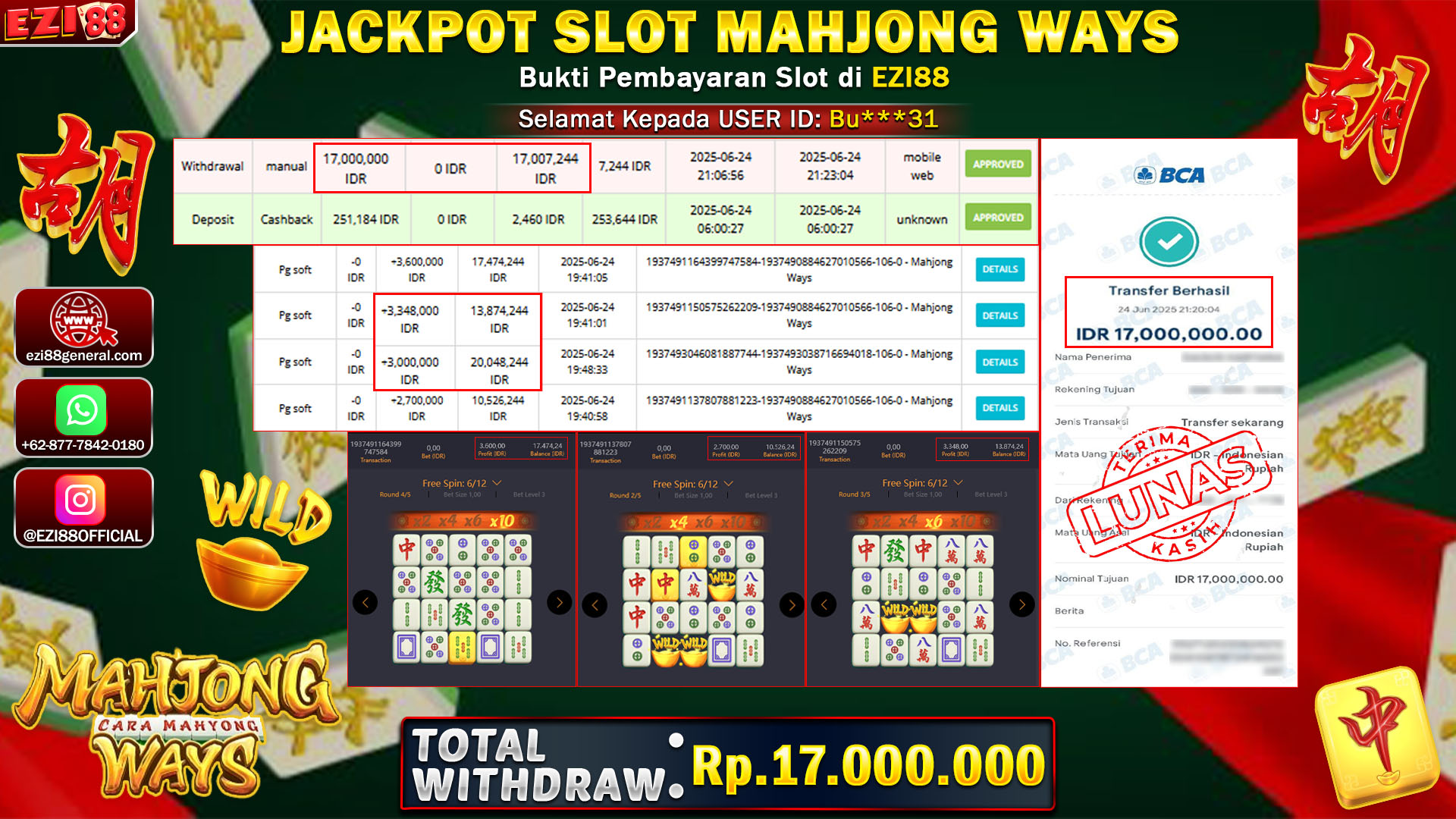JACKPOT SLOT MAHJONG WAYS