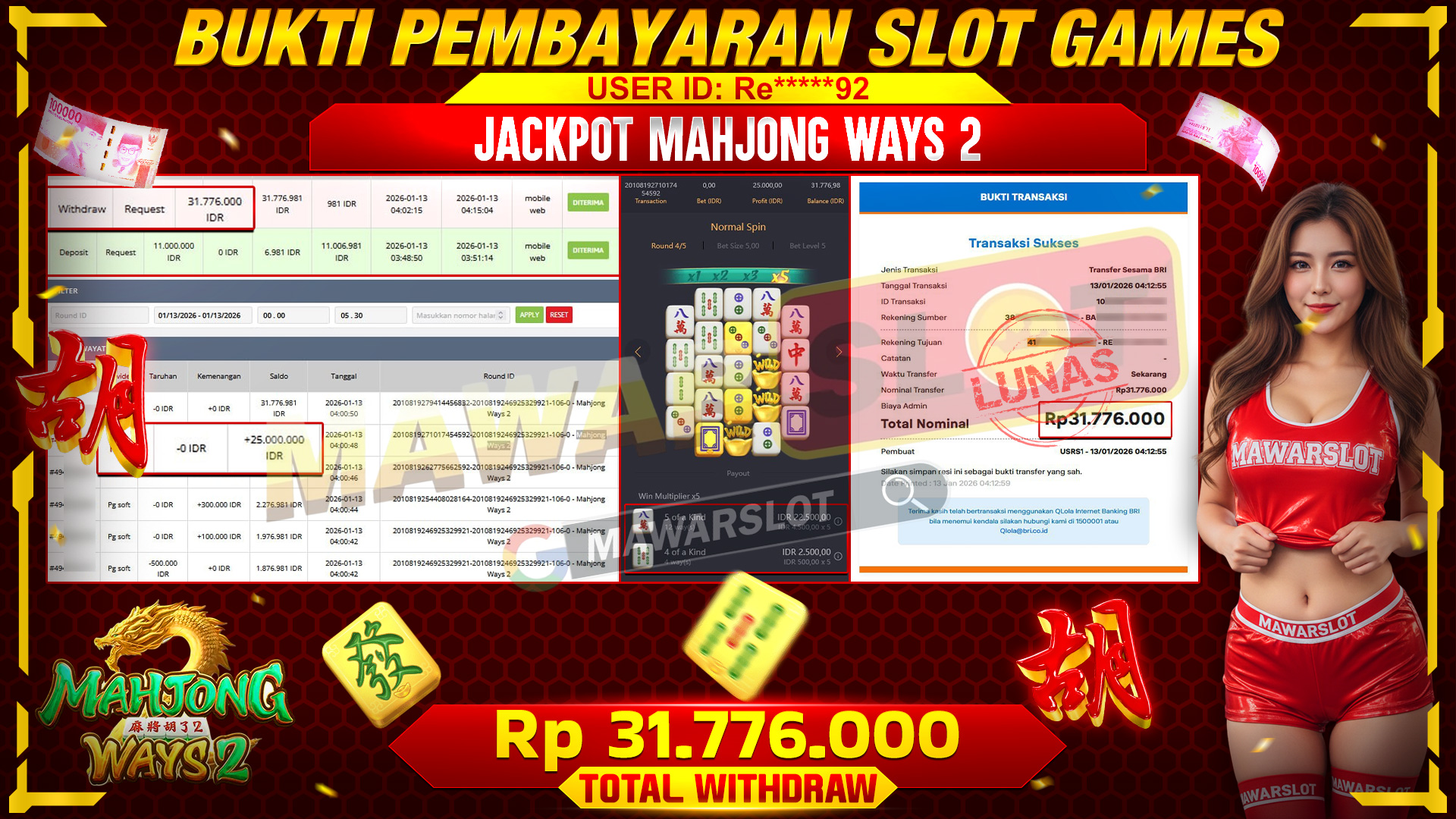 PUTARAN HOKI TERBUKA! MAHJONG WAYS 2 GAS TERUS