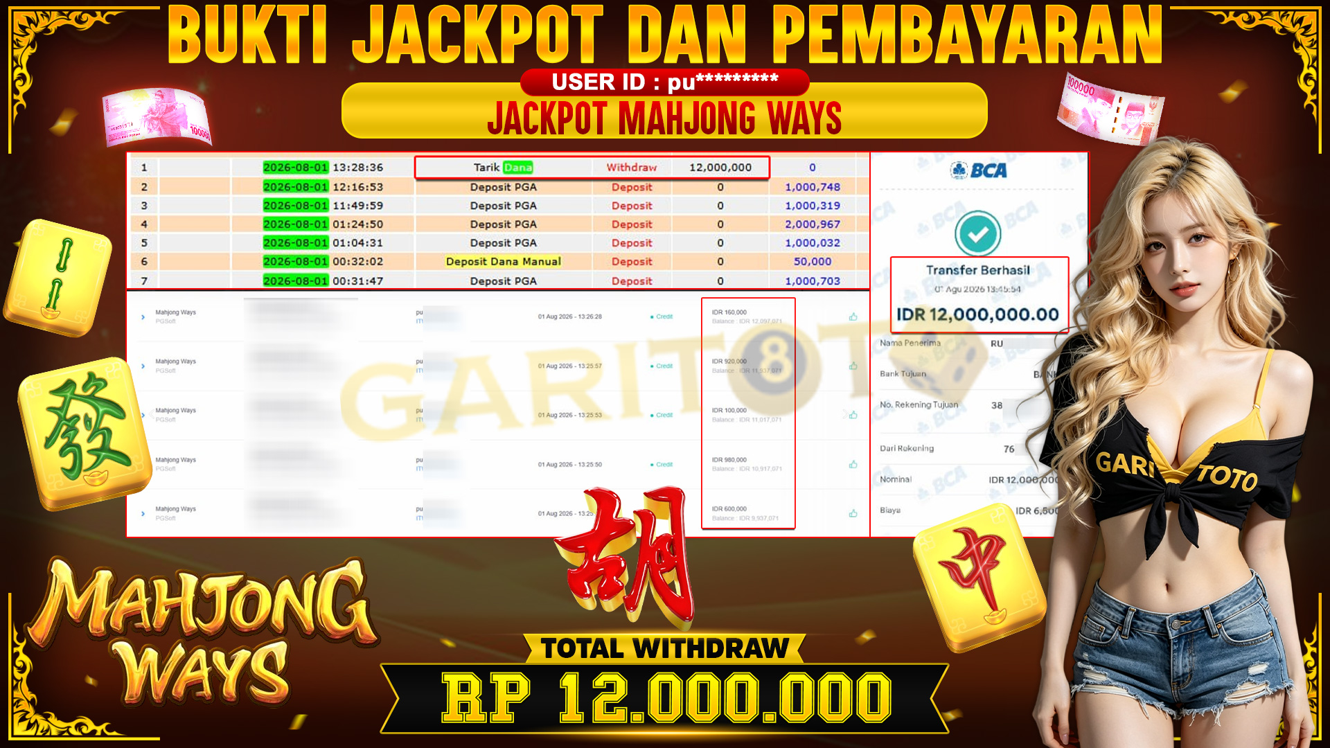 JACKPOT MAHJONG WAYS 