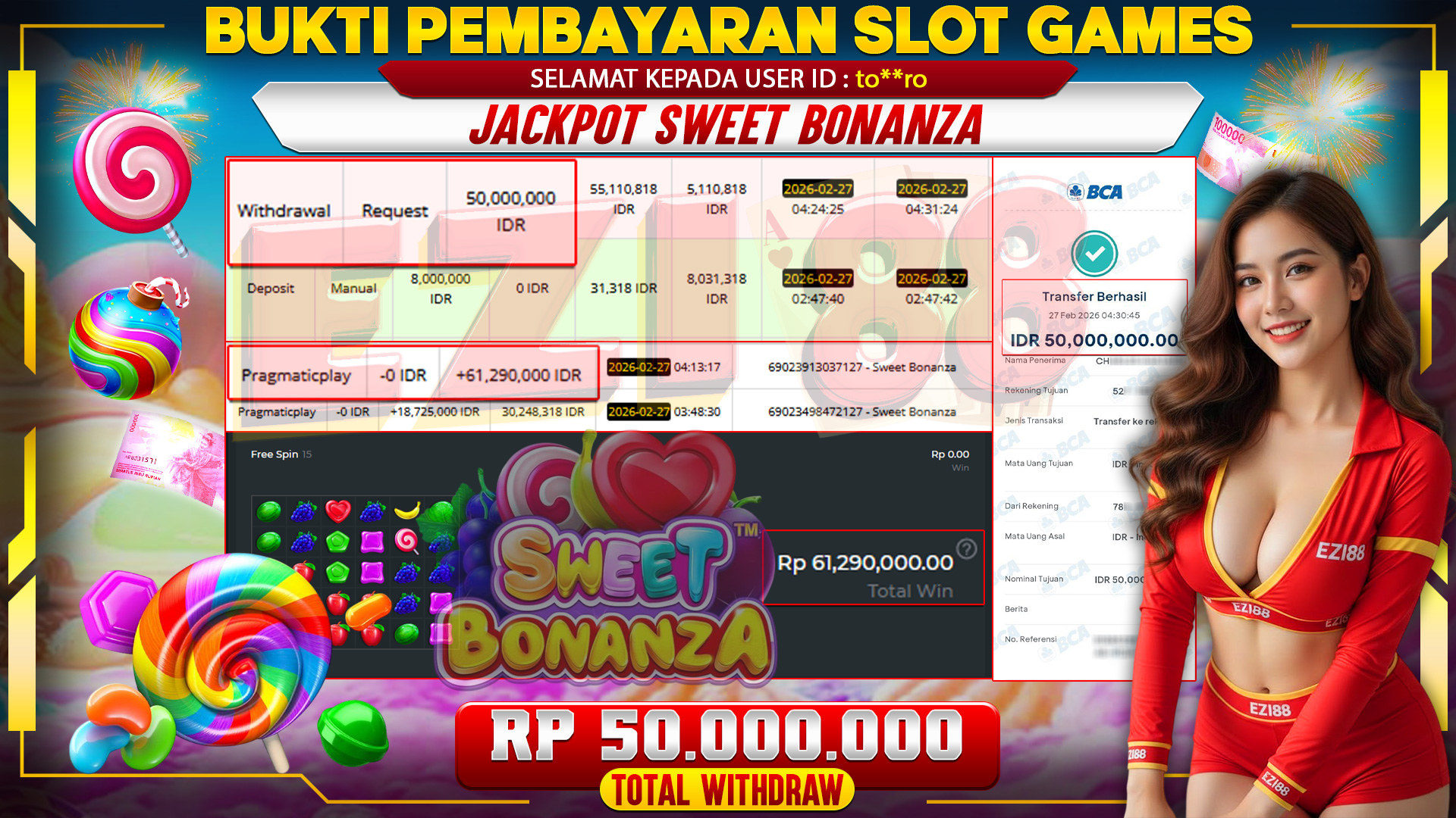 JACKPOT SWEET BONANZA