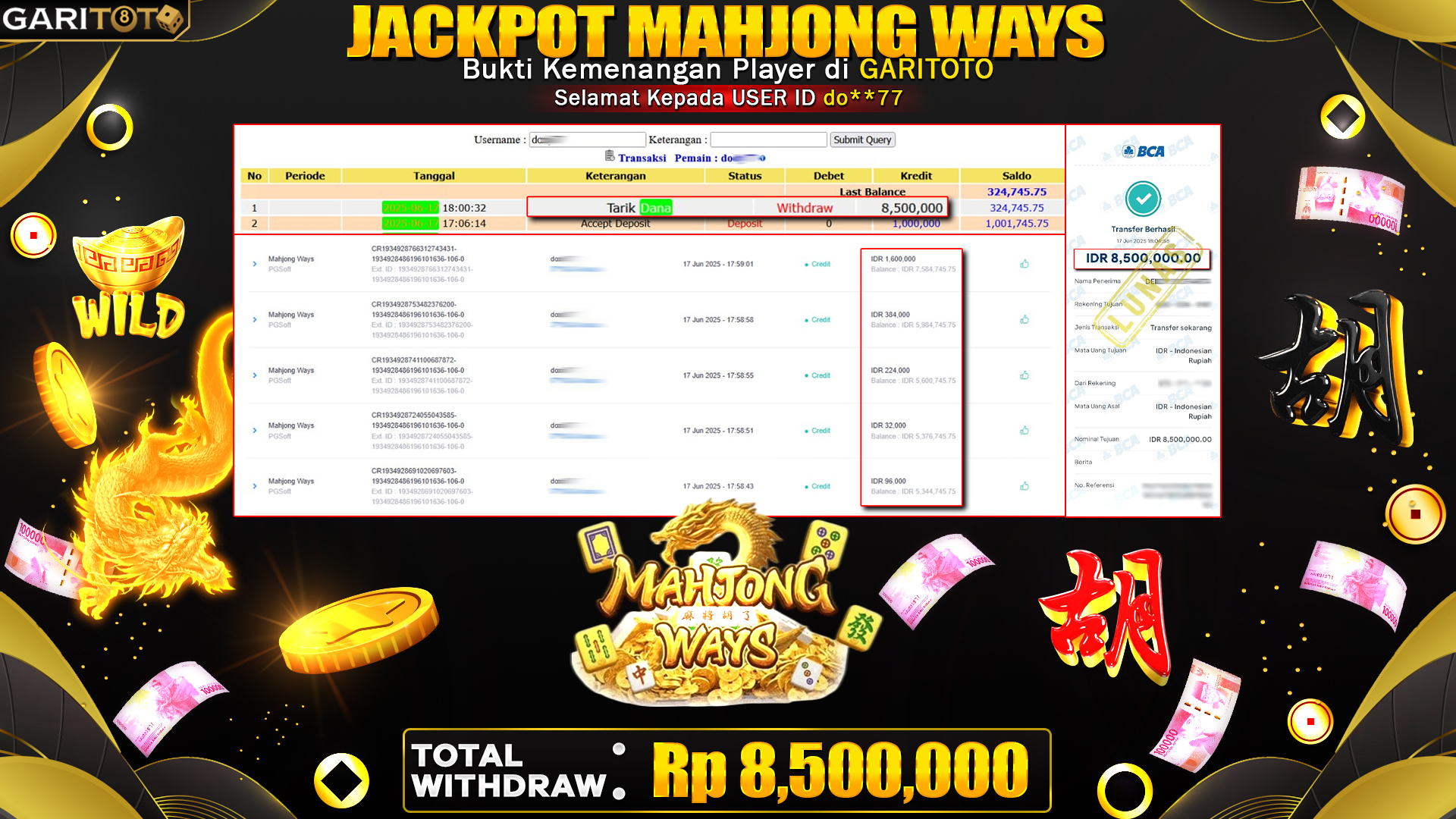 JACKPOT MAHJONG WAYS