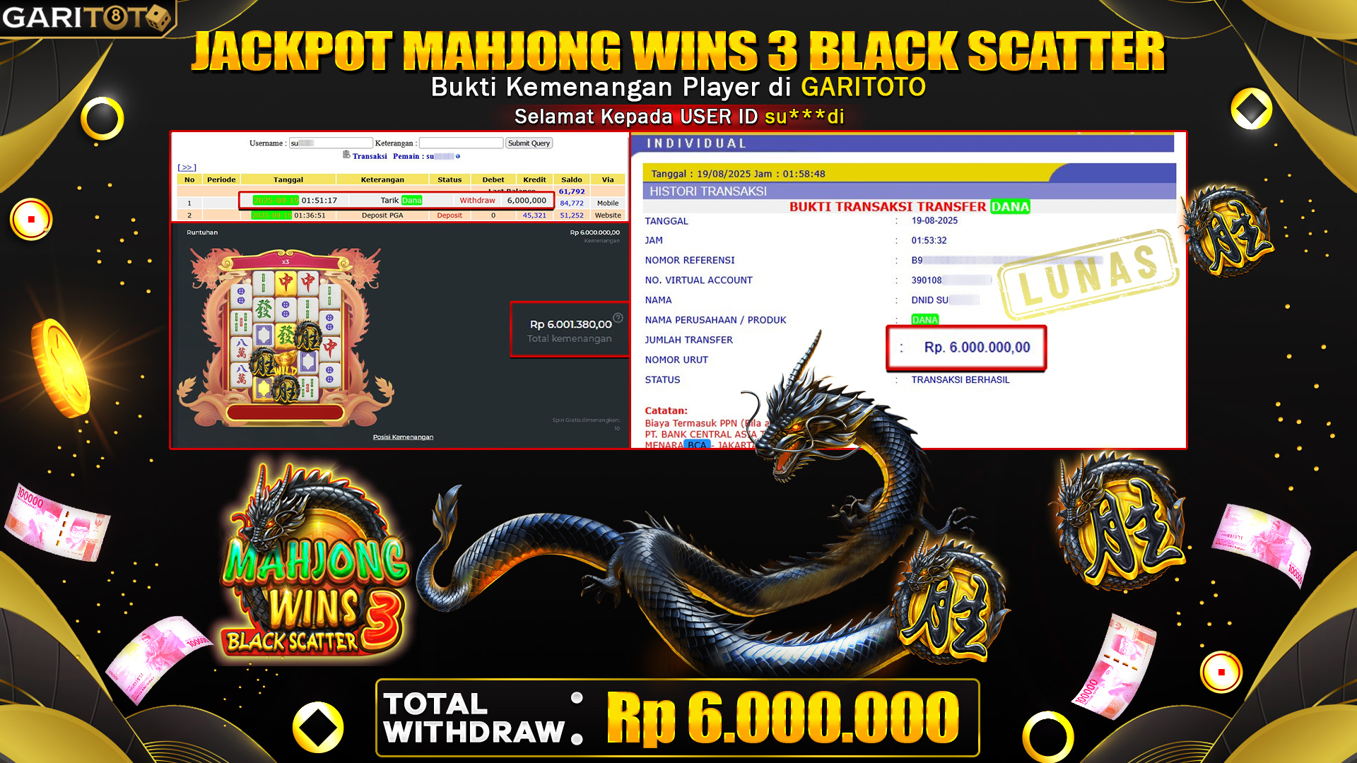 JACKPOT MAHJONG WINS 3 BLACK SCATTER