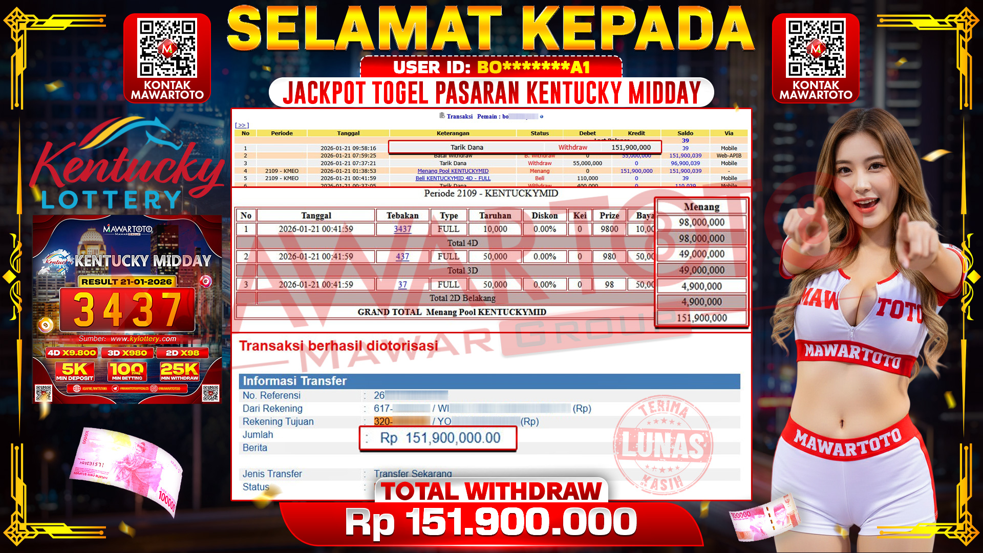 JACKPOT KENTUCKY MIDDAY