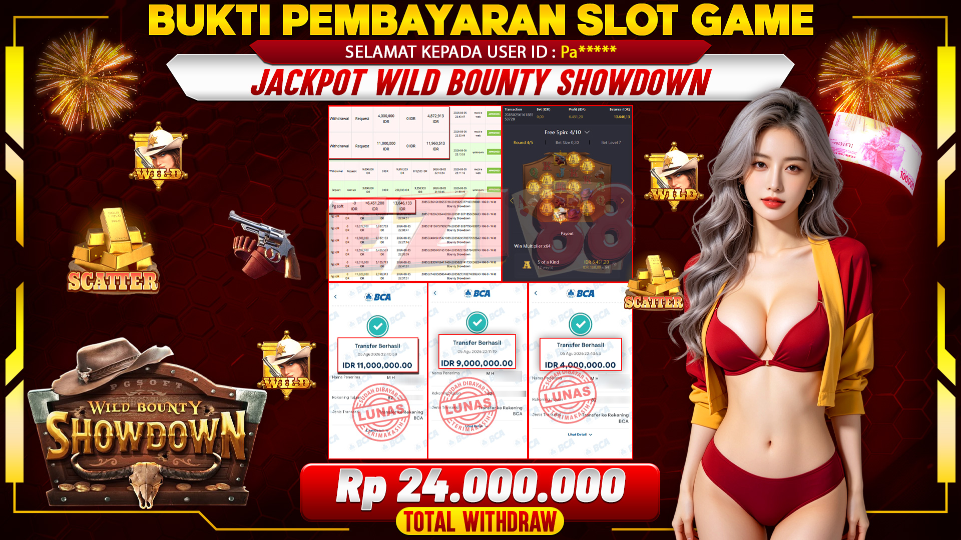 JACKPOT WILD BOUNTY SHOWDOWN