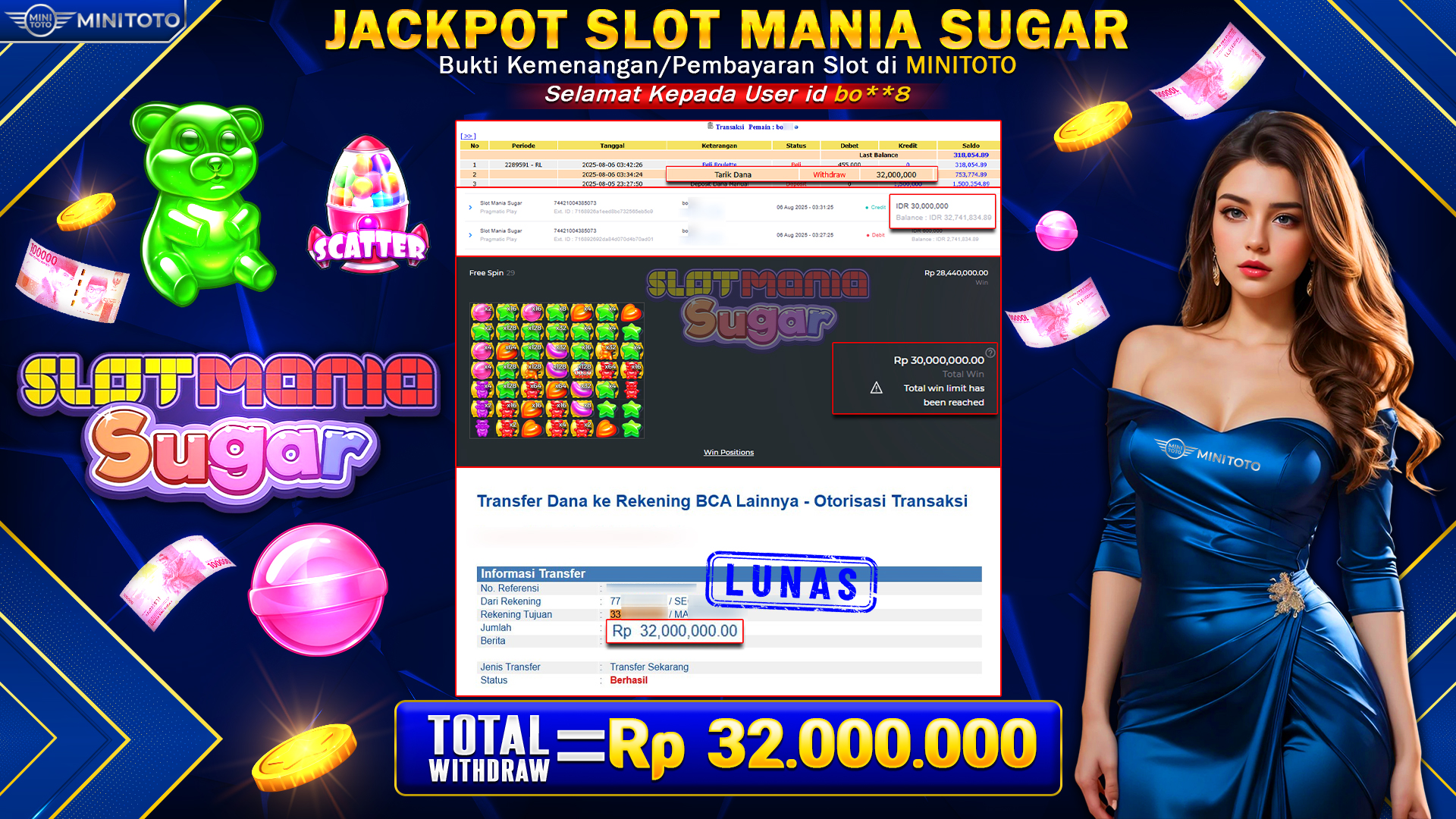 JACKPOT SLOT SLOT MANIA SUGAR