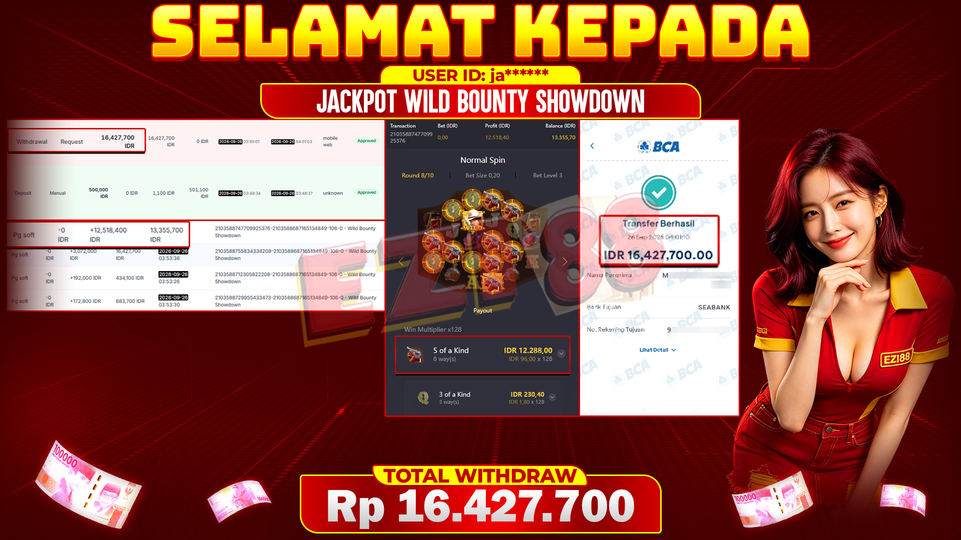  JACKPOT WILD BOUNTY SHAWDOWN