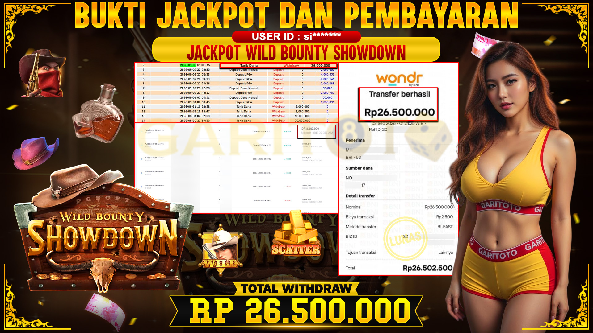 JACKPOT Wild Bounty Showdown