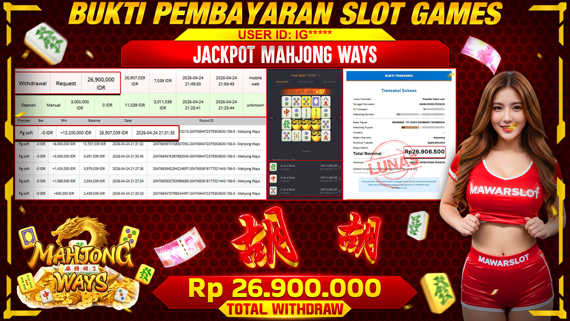 Dari Gabut Jadi Sultan Berkat Mahjong Ways!