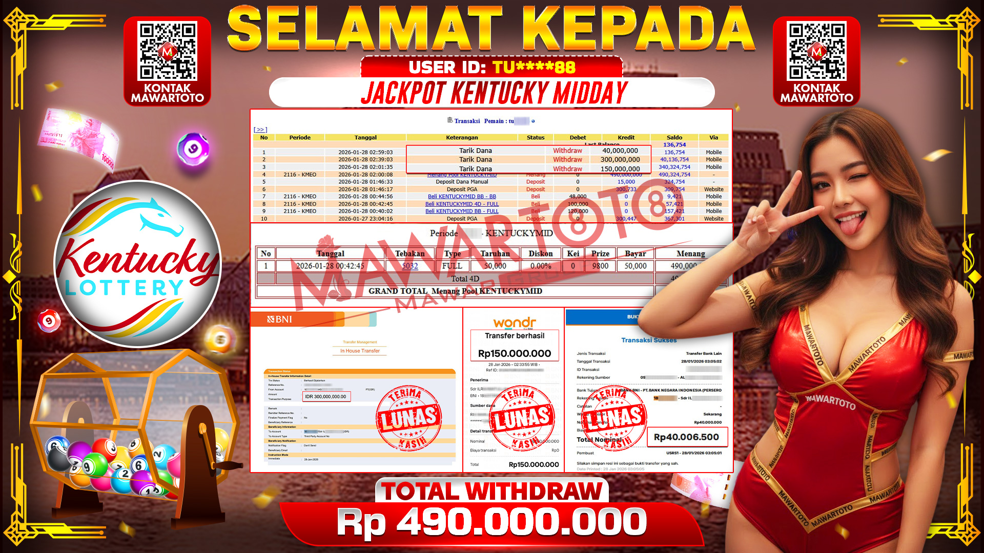 JACKPOT KENTUCKY MIDDAY