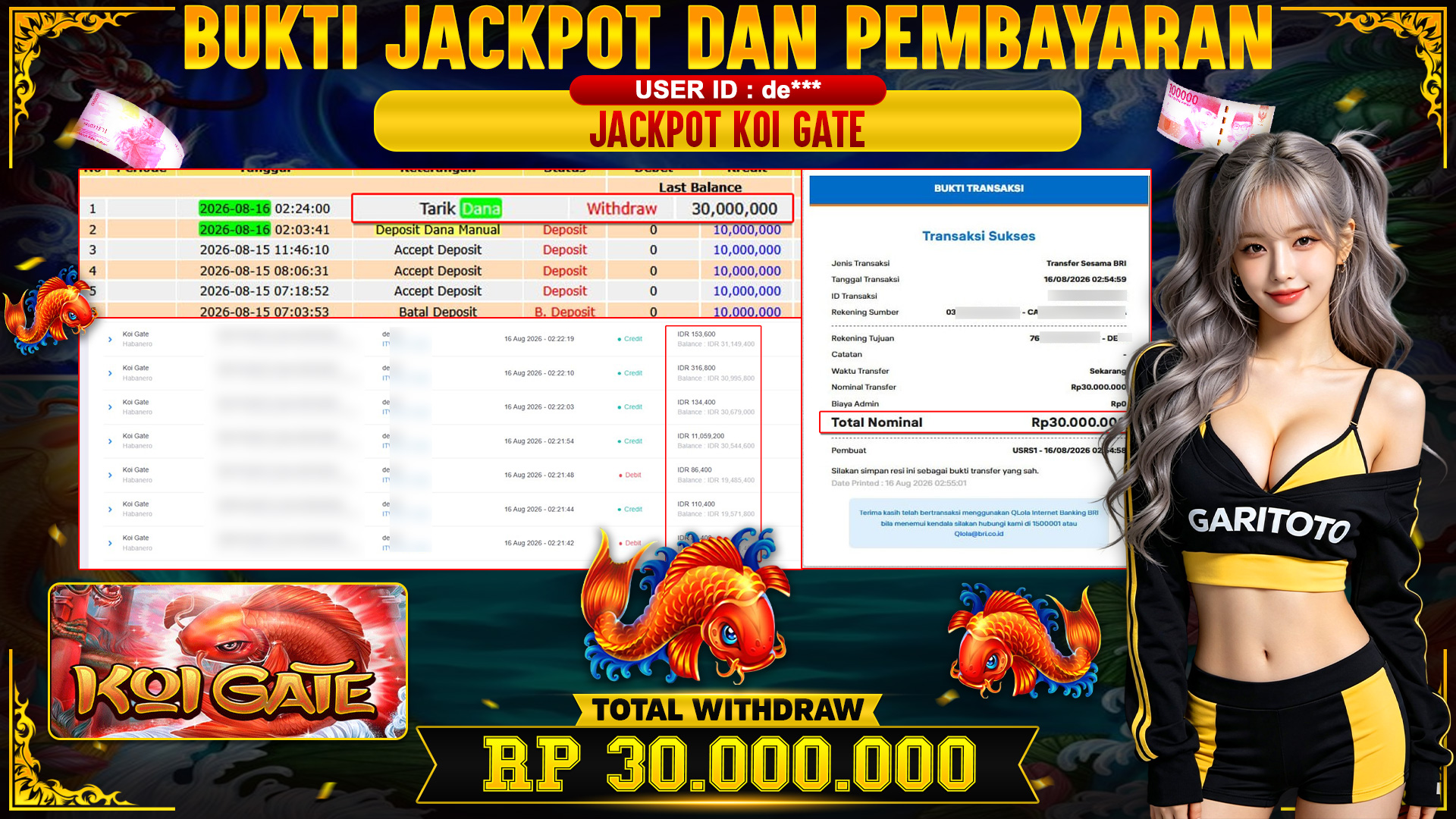 JACKPOT KOI GATE