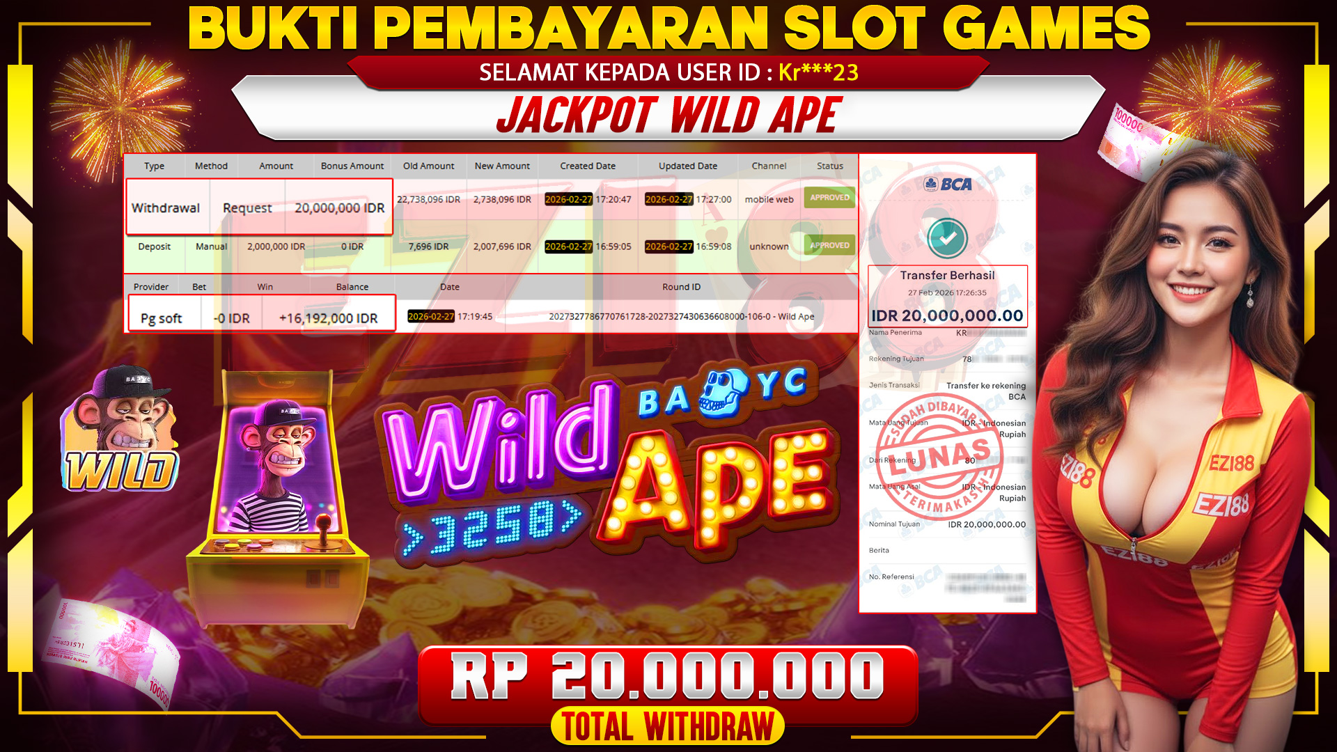JACKPOT WILD APE
