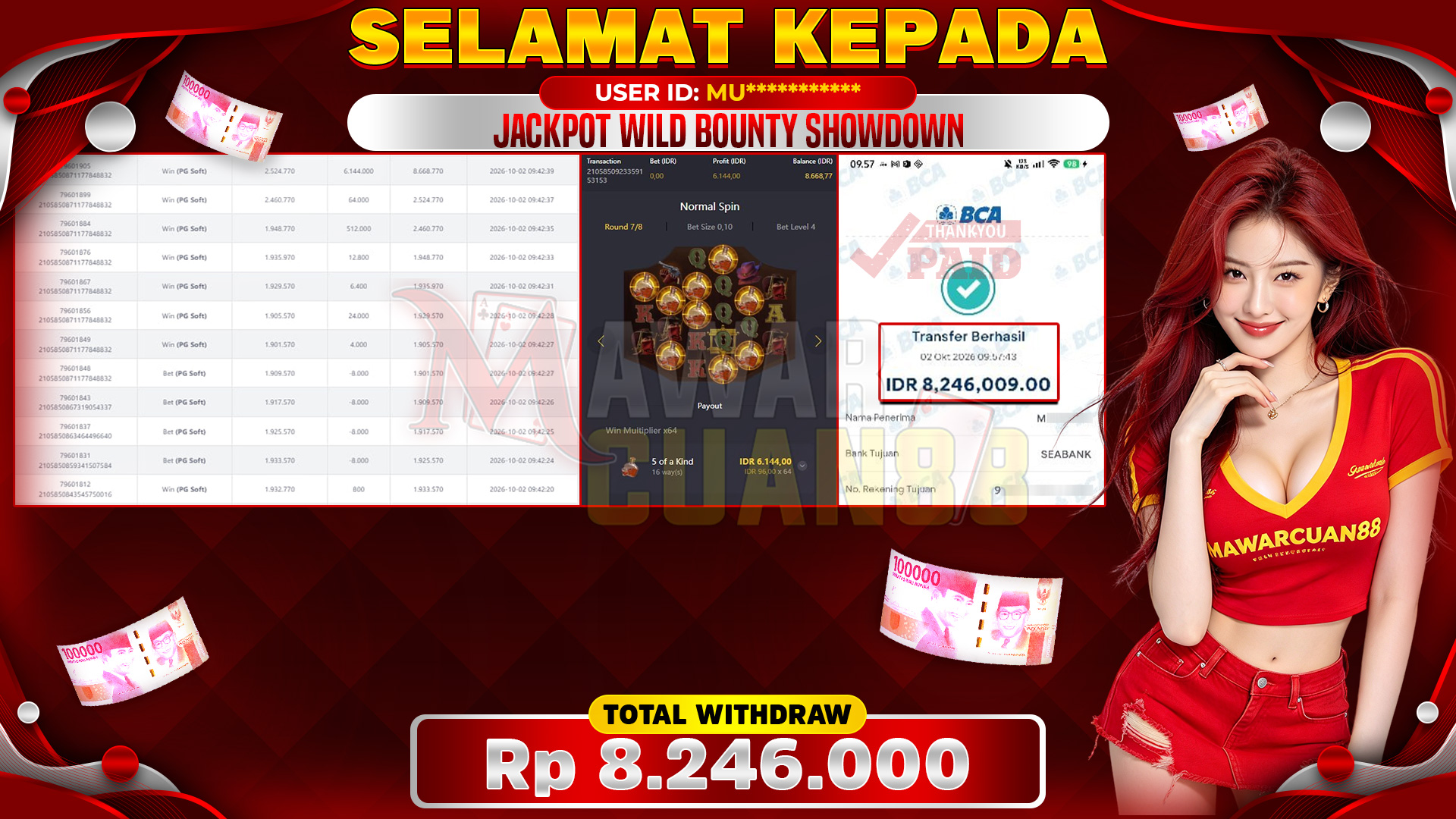 JACKPOT WILD BOUNTY SHOWDOWN