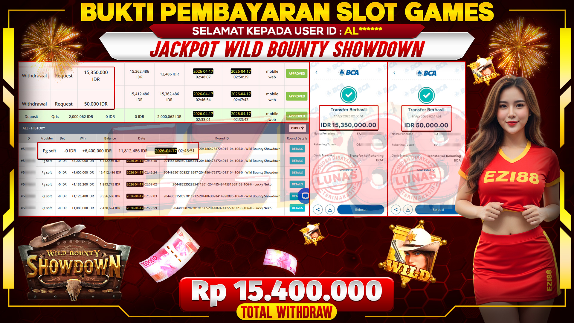 JACKPOT WILD BOUNTY SHOWDOWN