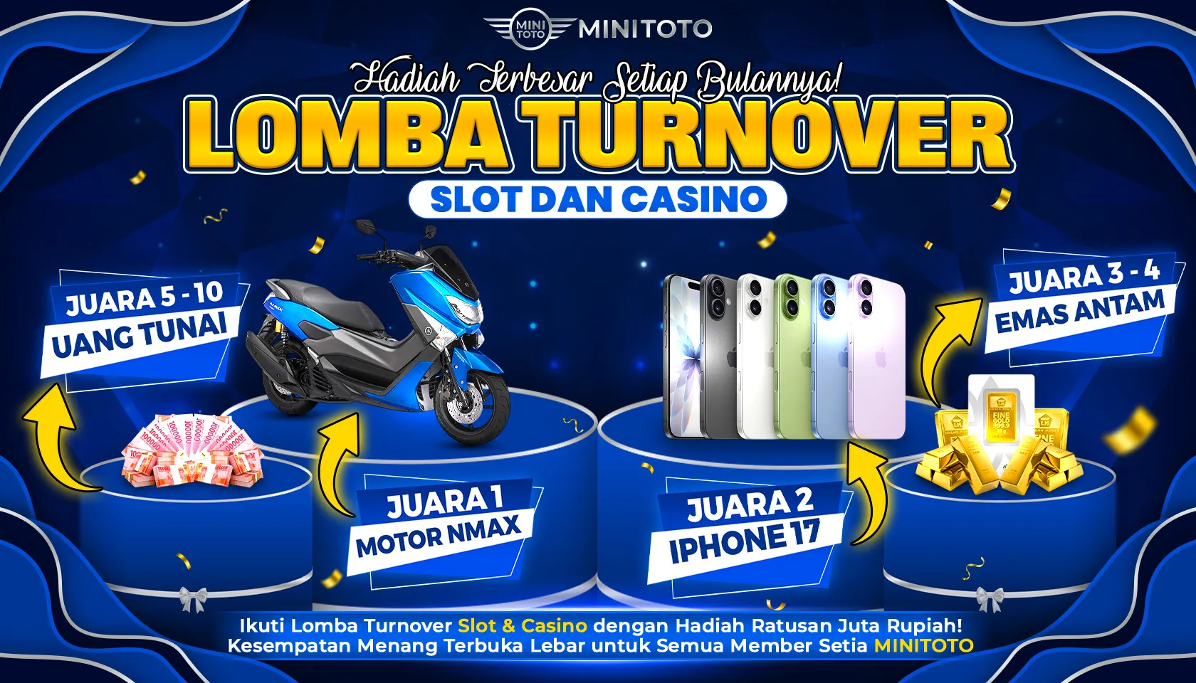 DAFTAR SITUS SLOT ONLINE HADIAH TERBESAR NO. 1