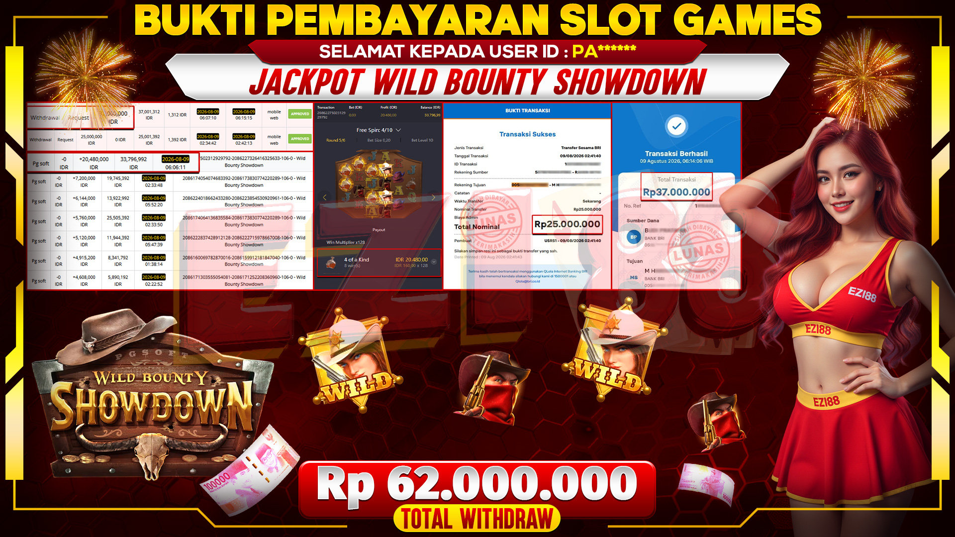 JACKPOT WILD BOUNTY SHOWDOWN