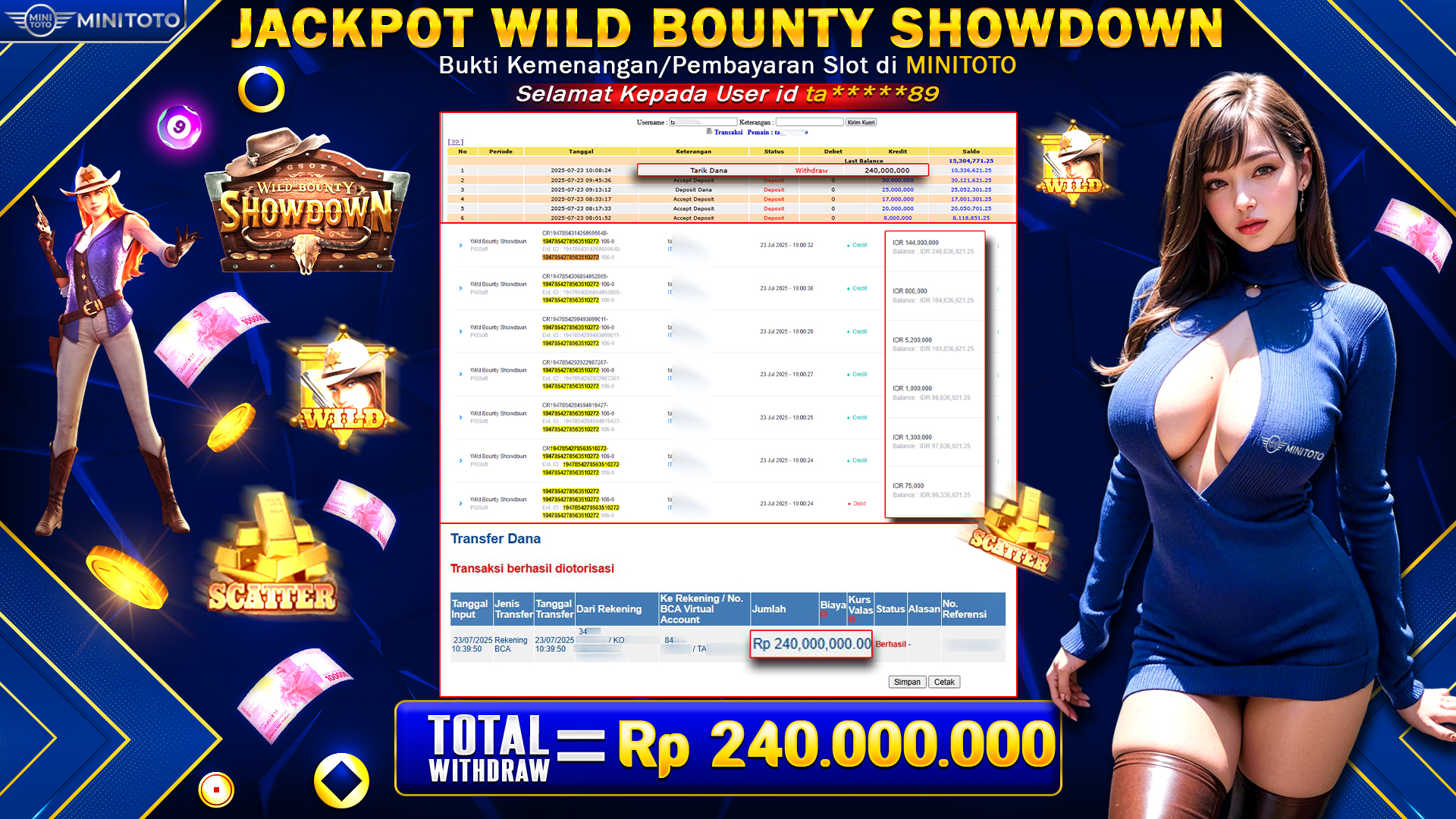 JACKPOT WILD BOUNTY SHOWDOWN