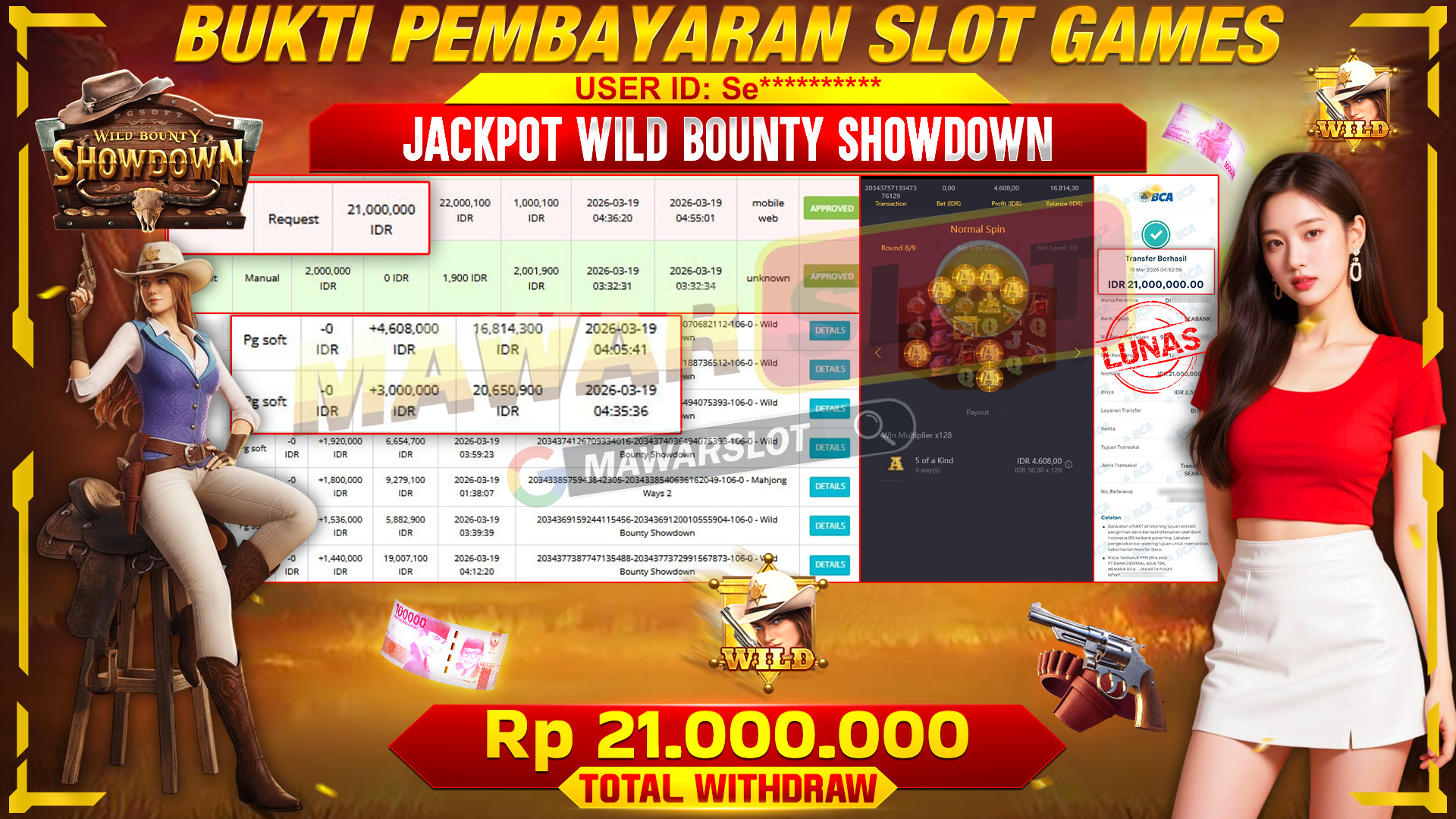 Raja Bounty Ada di Sini—Wild Bounty Showdown!