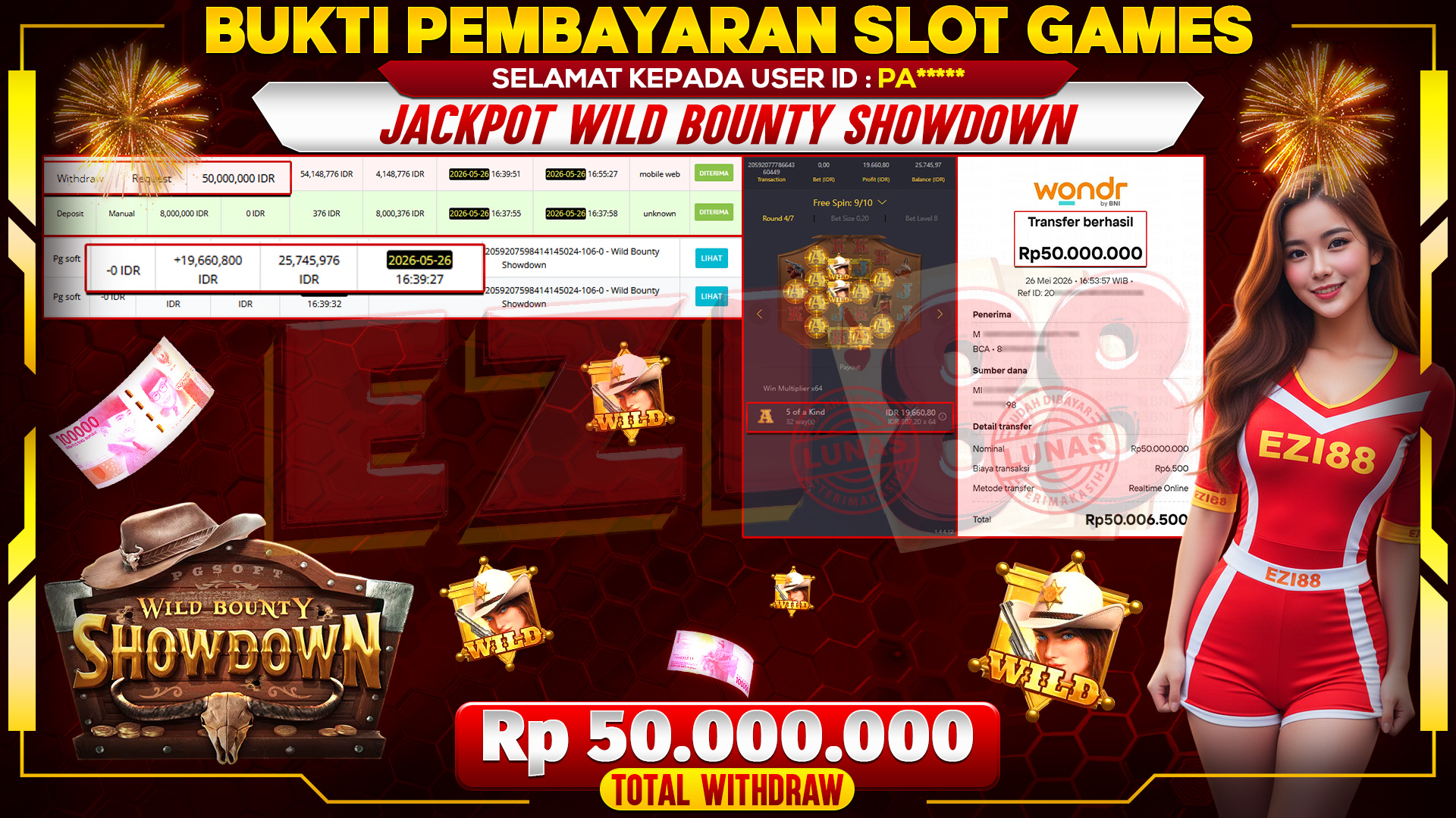 JACKPOT WILD BOUNTY SHOWDOWN