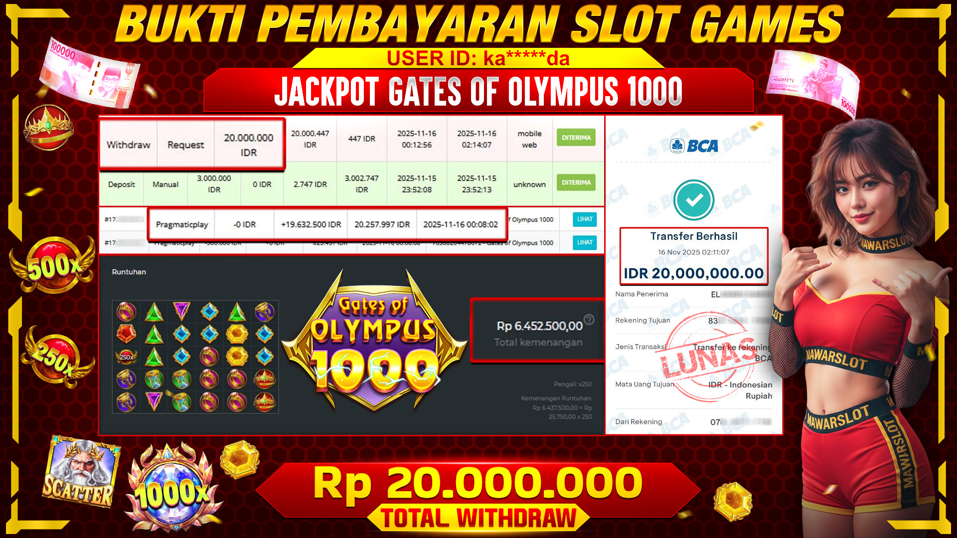 Ledakan Cuan di Olympus – JP 20 Juta Tercapai Petir Menggelegar,