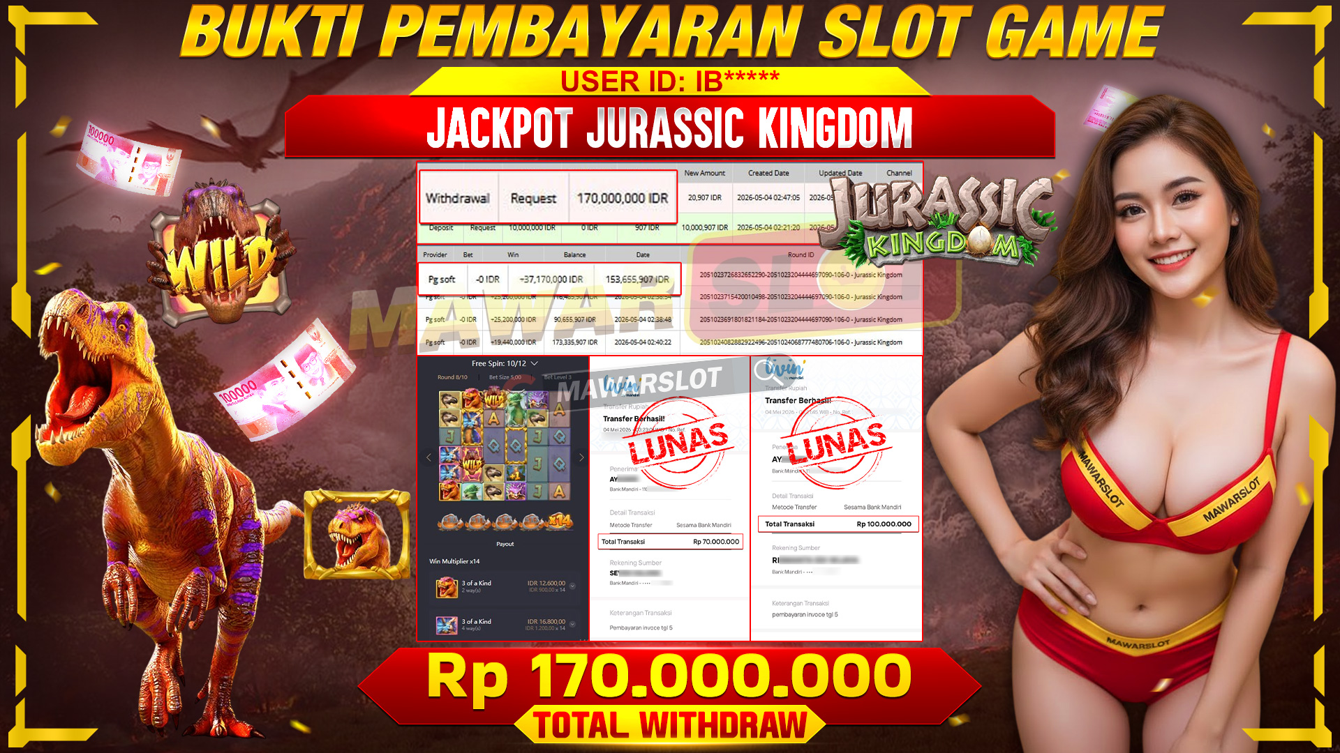 Jurassic Kingdom: Bangkitkan Raja Dinosaurus dan Raih Kemenangan Gacor Maksimal!