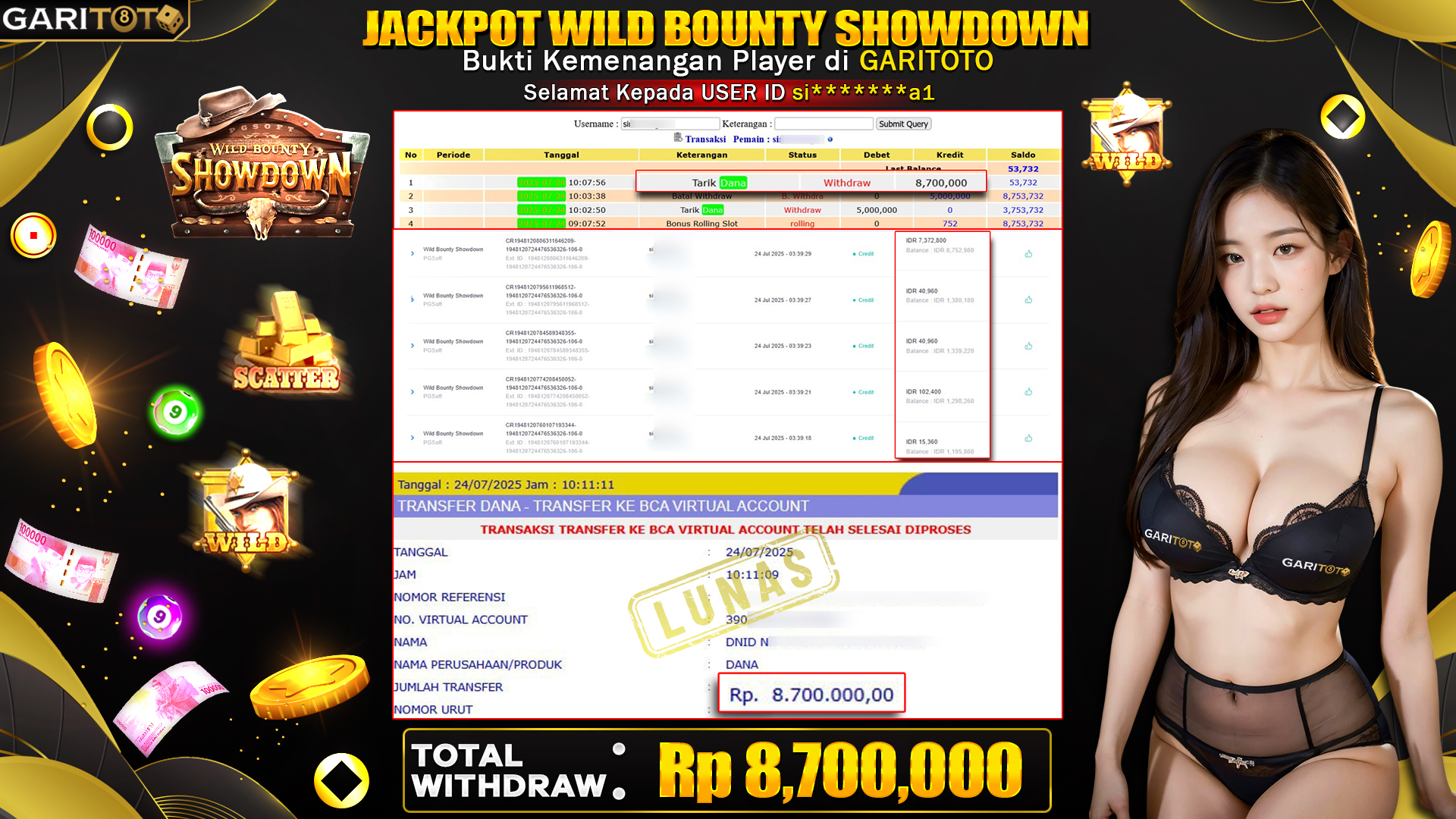 JACKPOT WILD BOUNTY SHOWDOWN