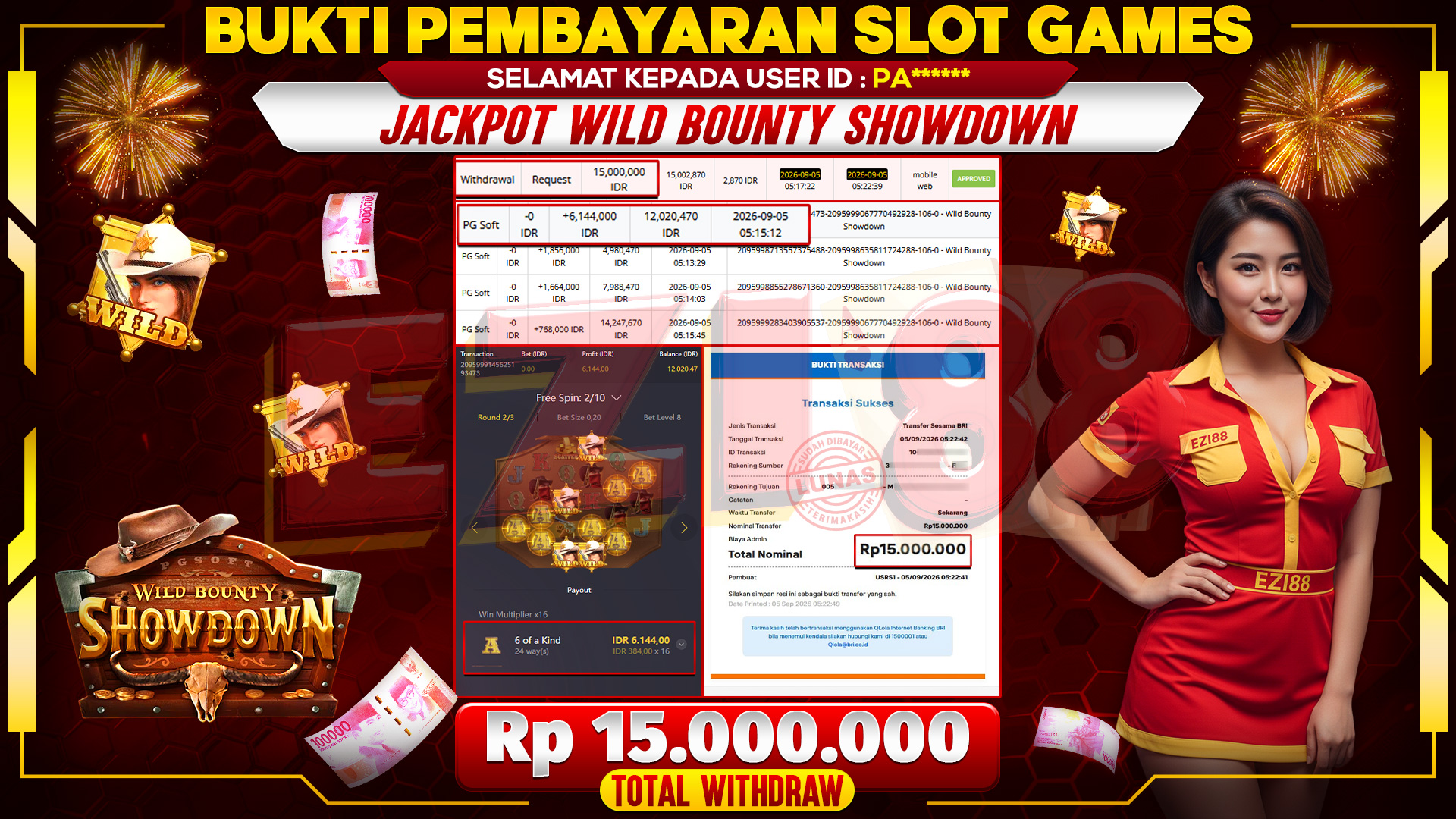 JACKPOT WILD BOUNTY SHOWDOWN