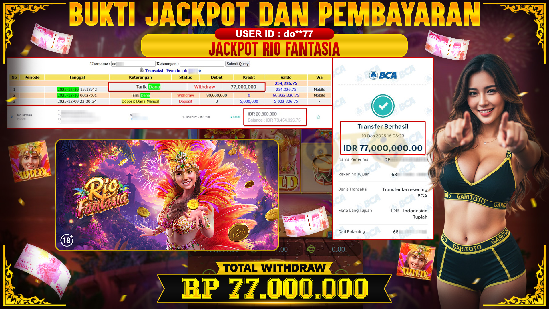 JACKPOT RIO FANTASIA