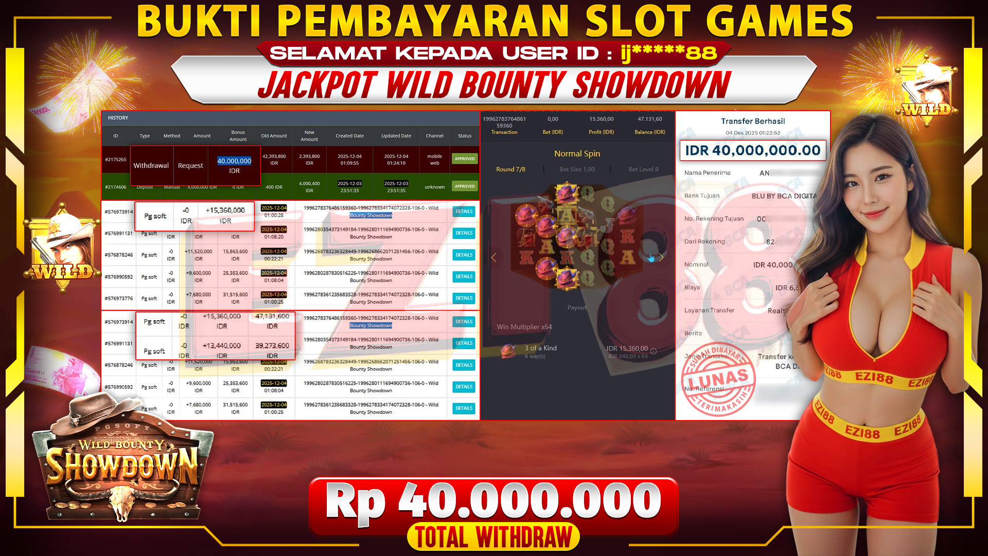 JACKPOT WILD BOUNTY SHOWDOWN