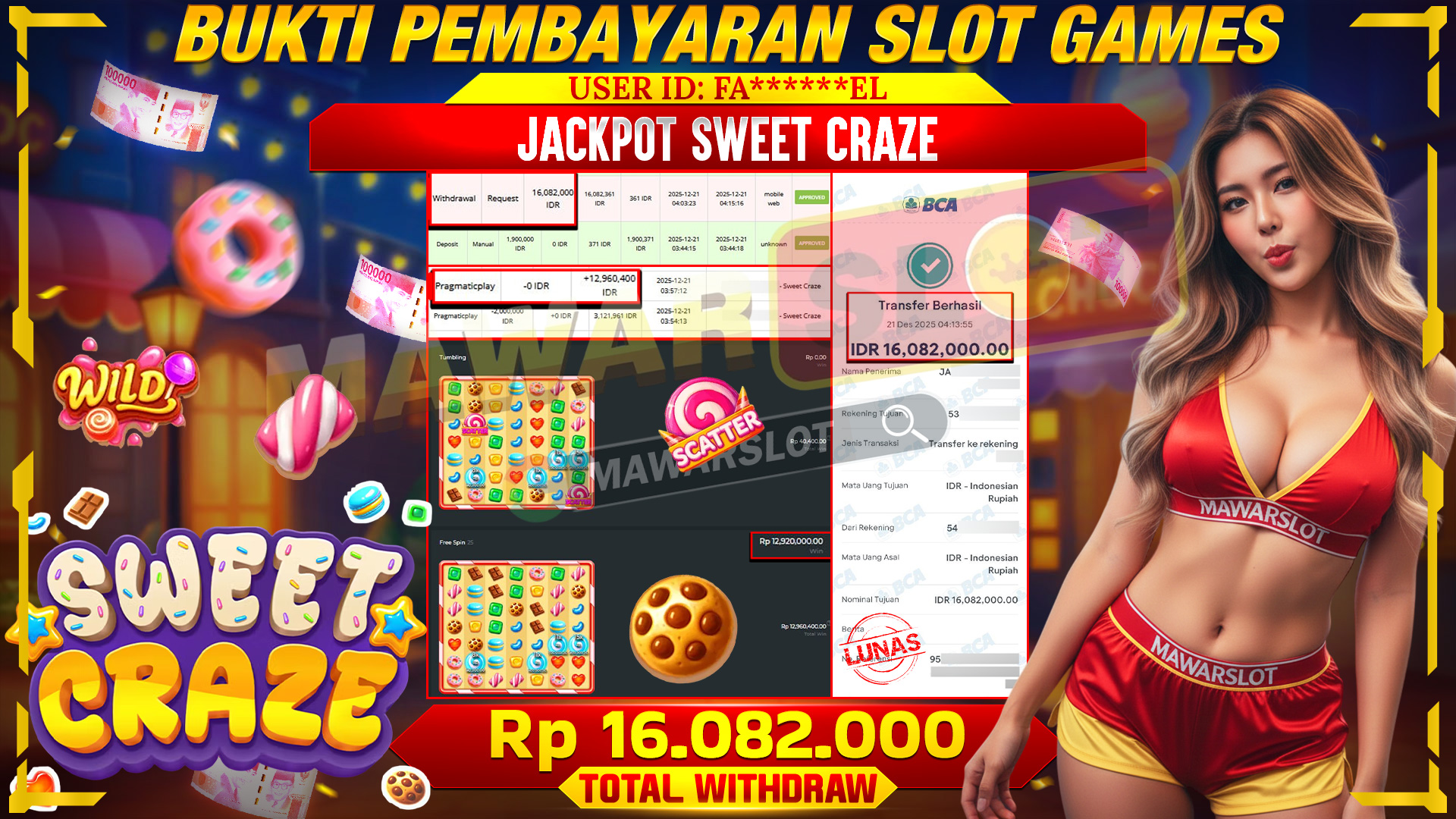 Manisnya Kebangetan! Sweet Craze Bikin Saldo Meleleh