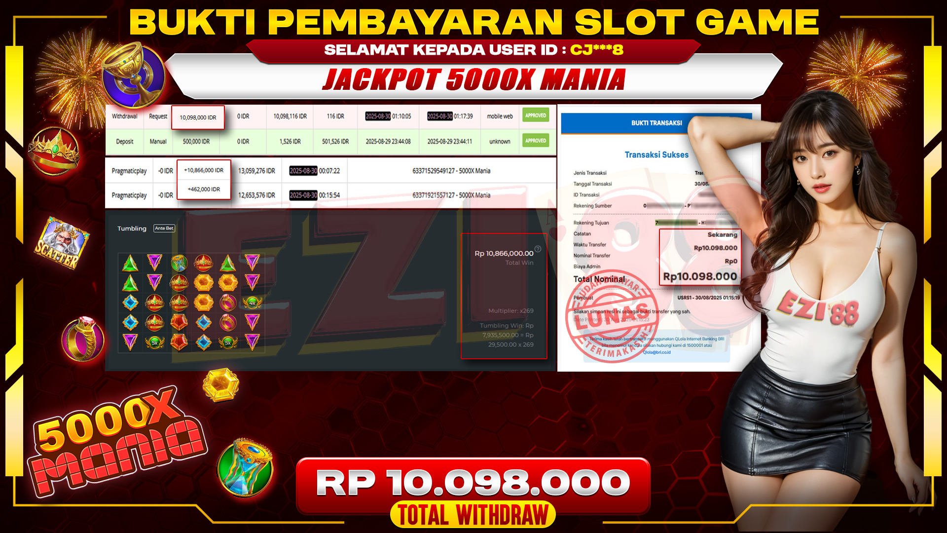 JACKPOT 5000X MANIA