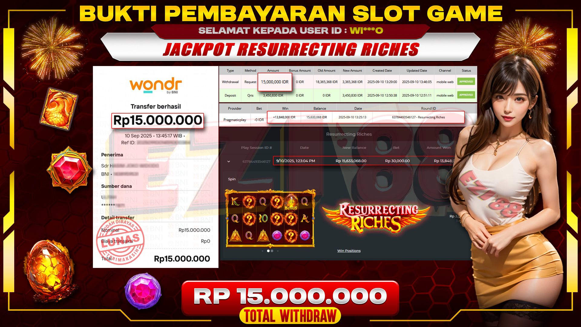 JACKPOT SLOT RESURRECTING RICHES